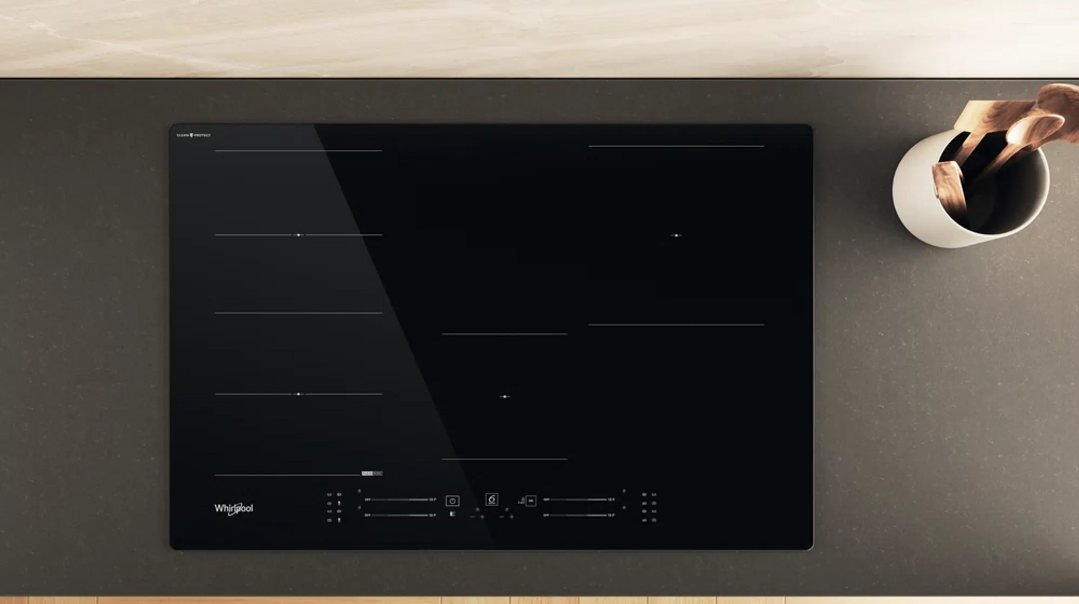 Whirlpool Table induction CleanProtect WF S1577 CPNE image