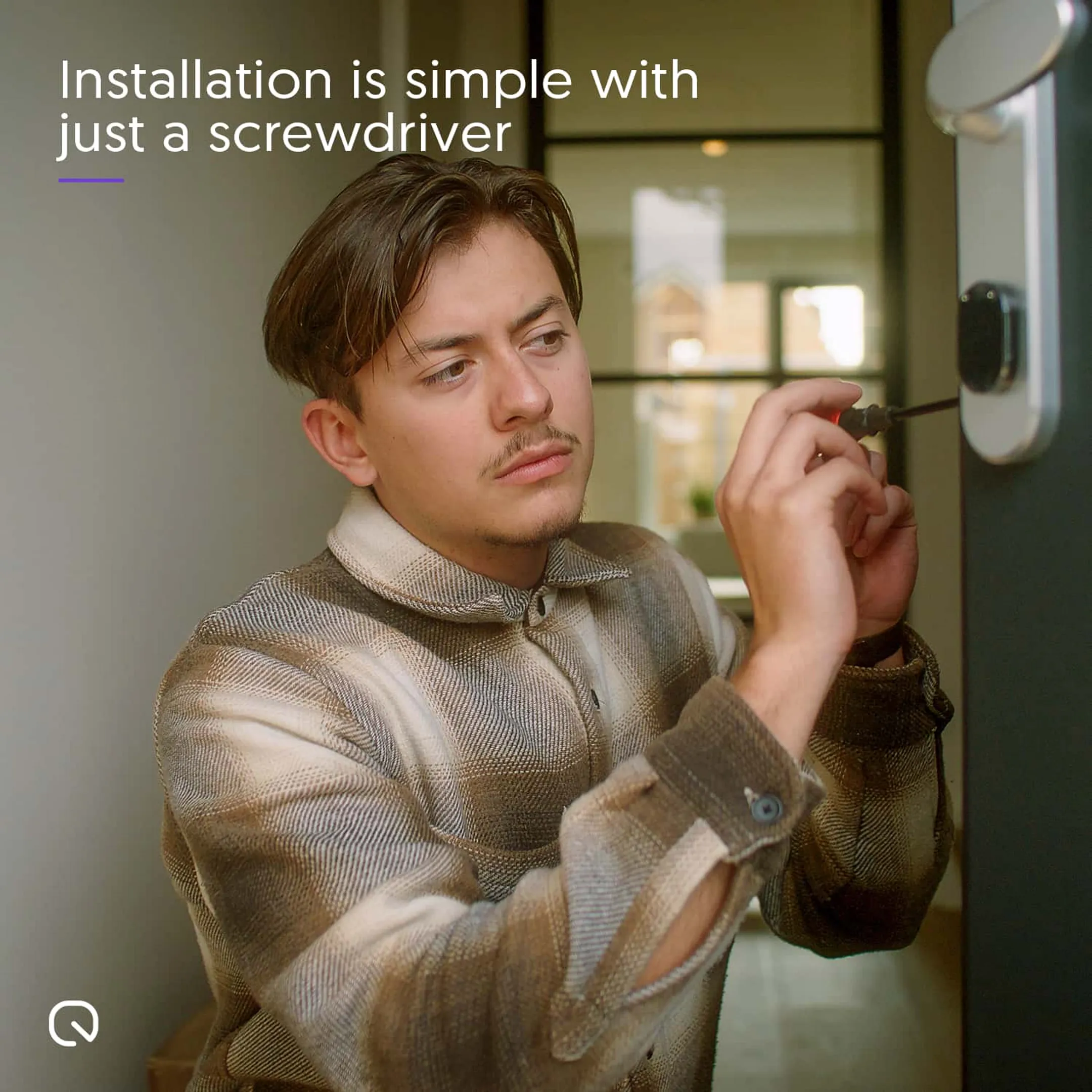 LOQED Touch Smart Lock - Grey image