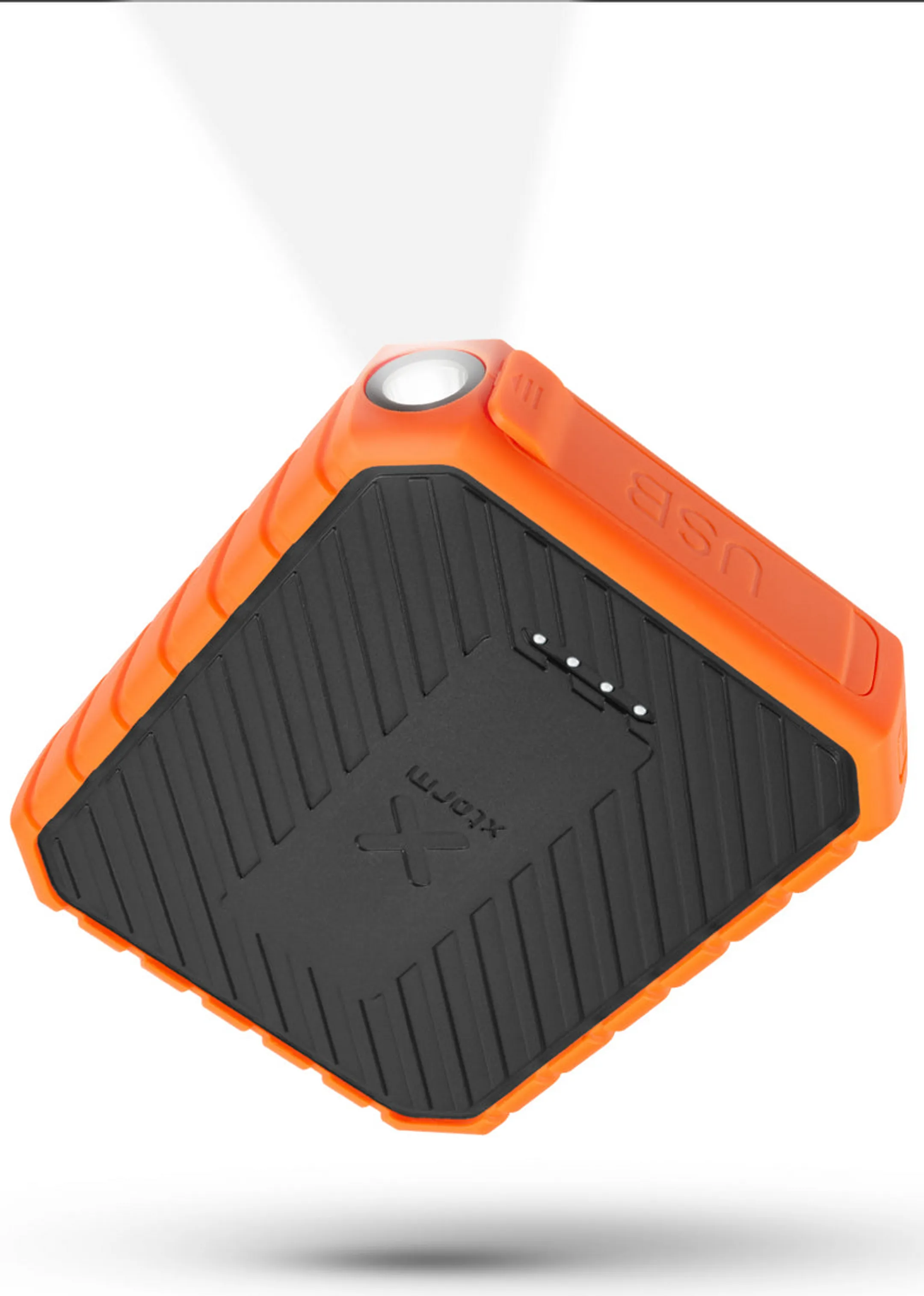 Xtorm Xtreme XR101 Rugged 18W Powerbank - 10,000 mAh - Black/Orange image