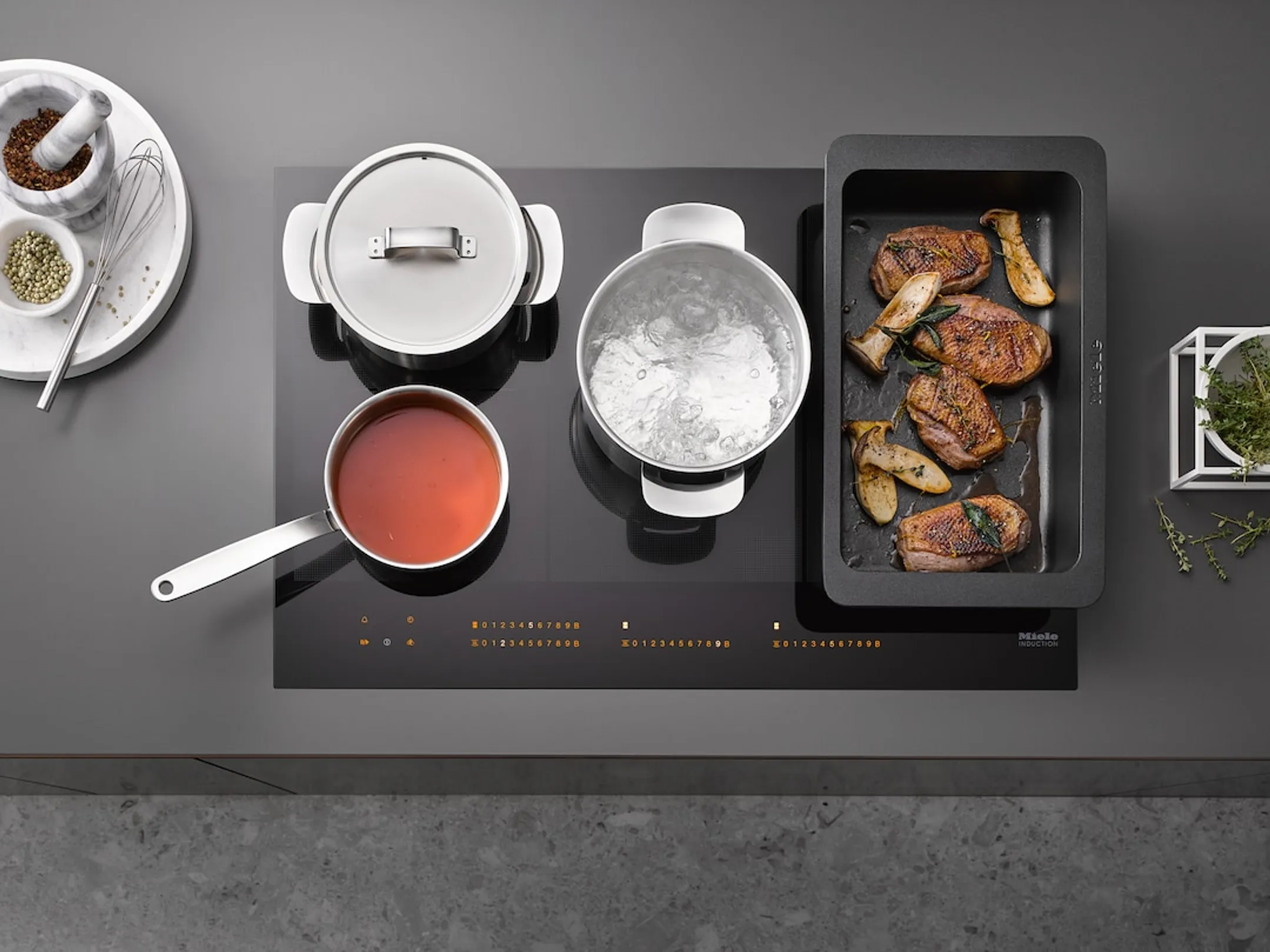 Miele Induction table PowerFlex KM 7575FL image