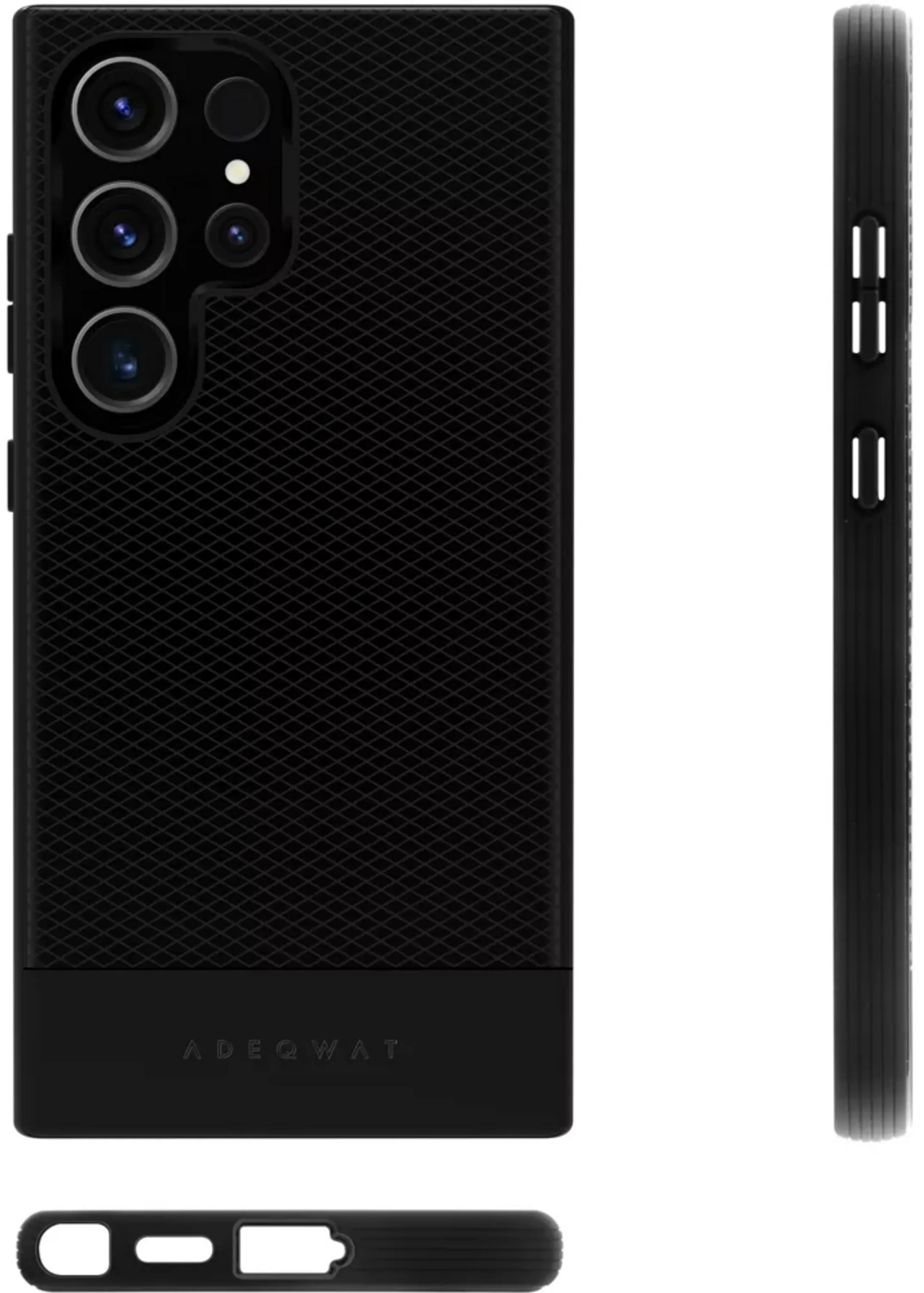Adeqwat Coque pour Galaxy S24 Ultra - Noir image