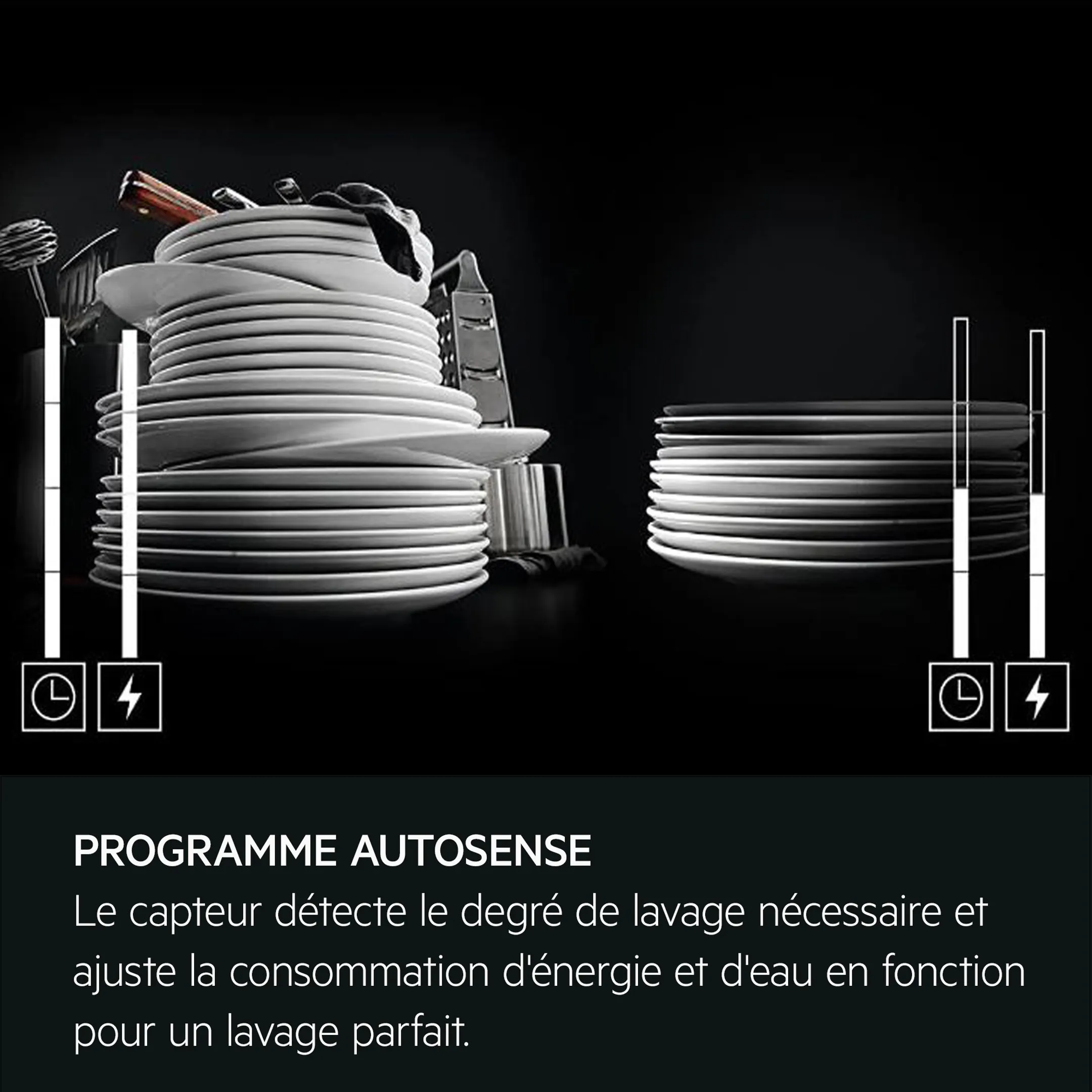 AEG Lave-vaisselle semi-encastrable Serie 6000 SatelliteClean FEE53610ZM image