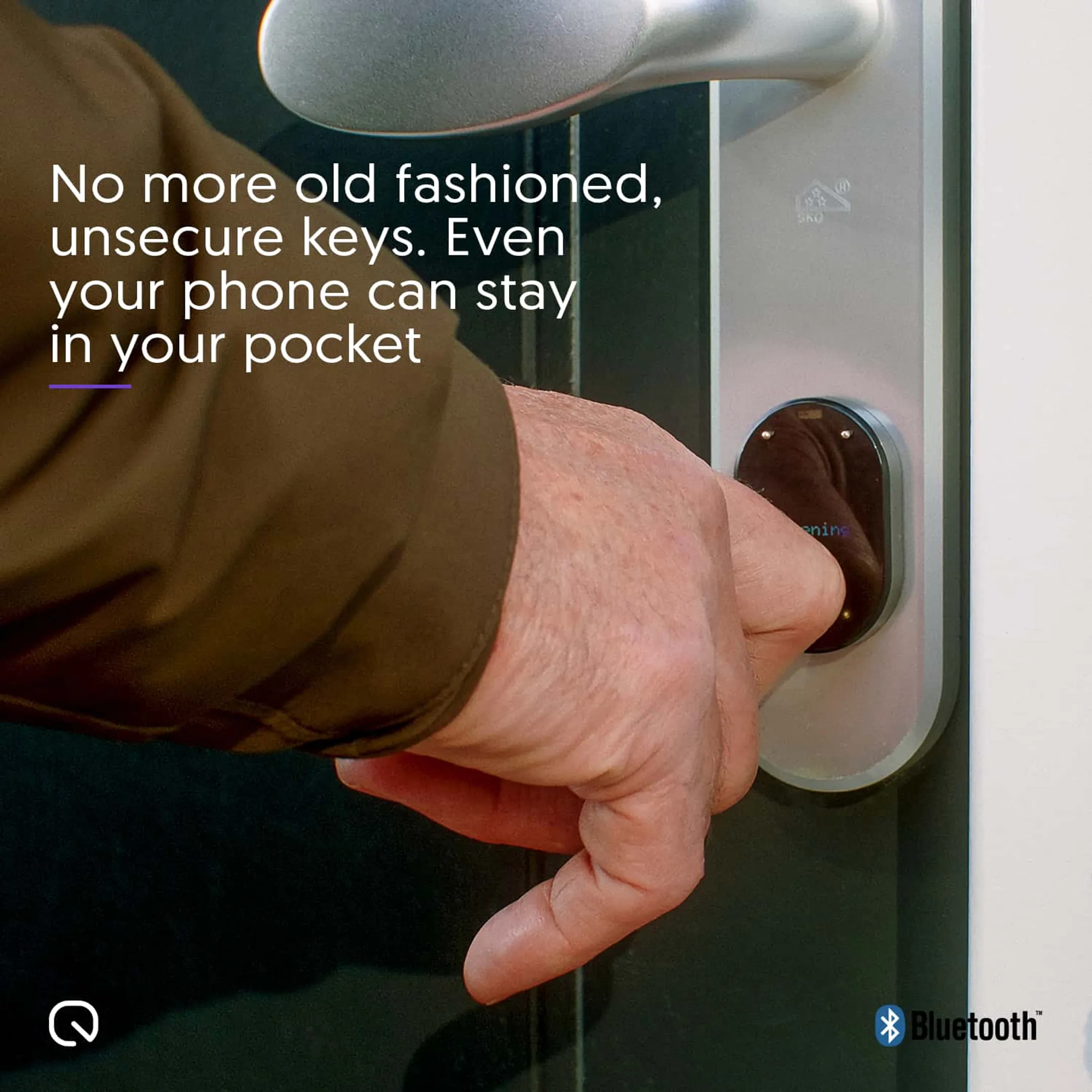 LOQED Touch Smart Lock - Grey image