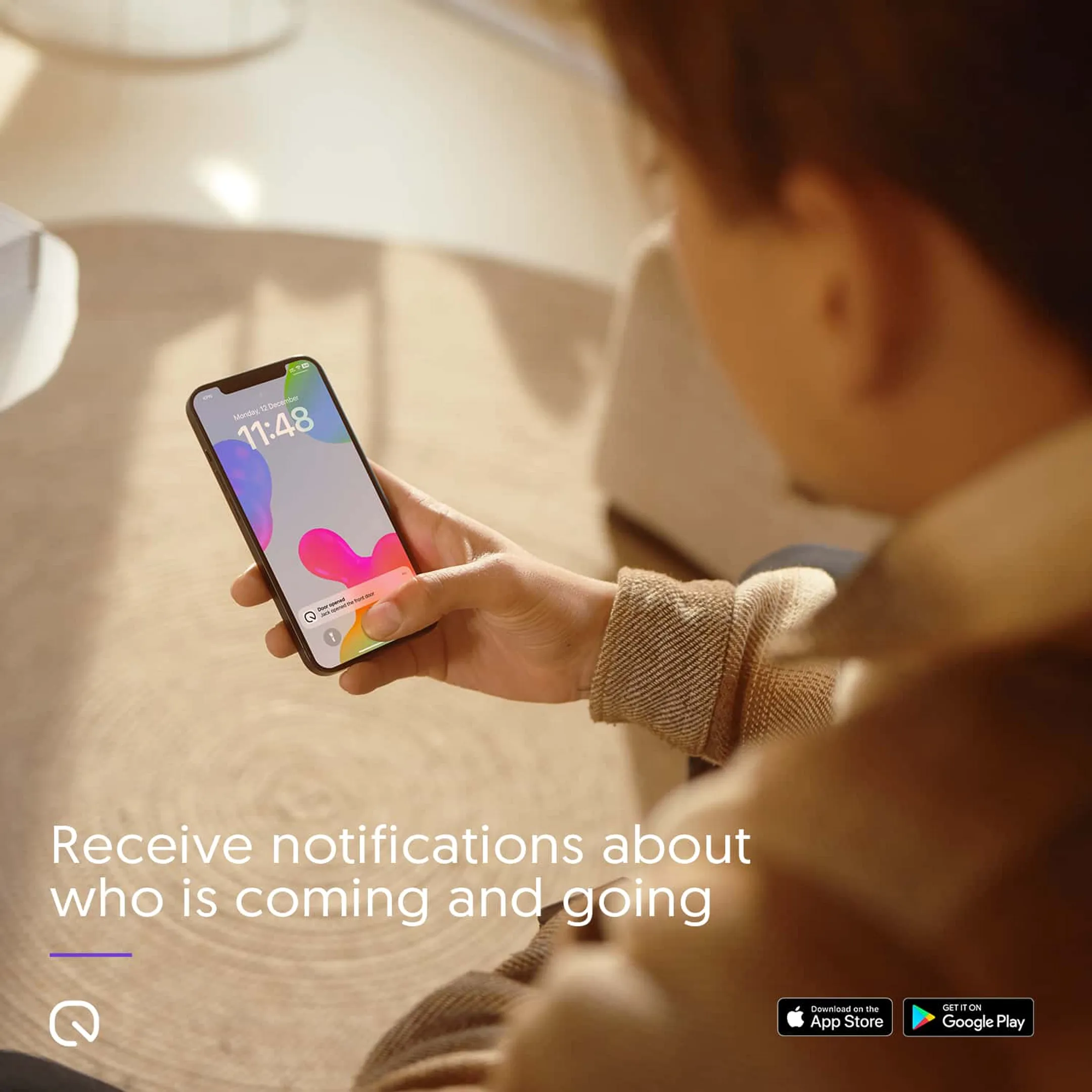 LOQED Touch Smart Lock - Grey image