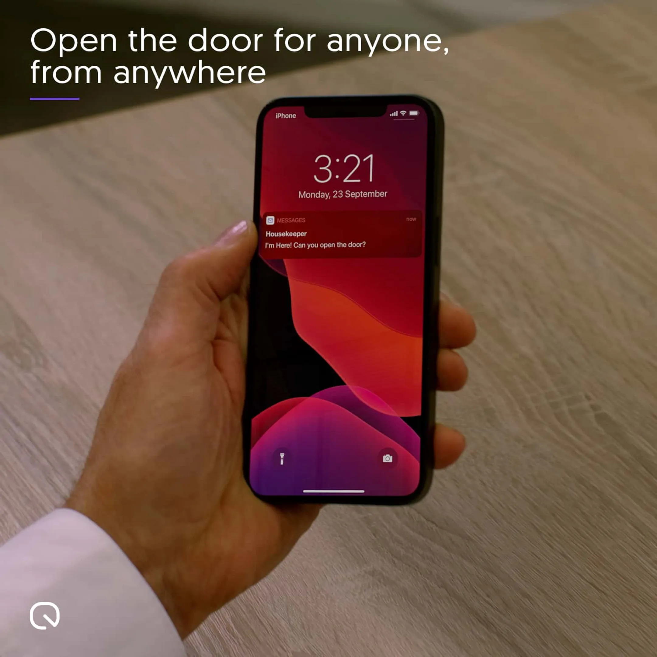 LOQED Touch Smart Lock - Grey image