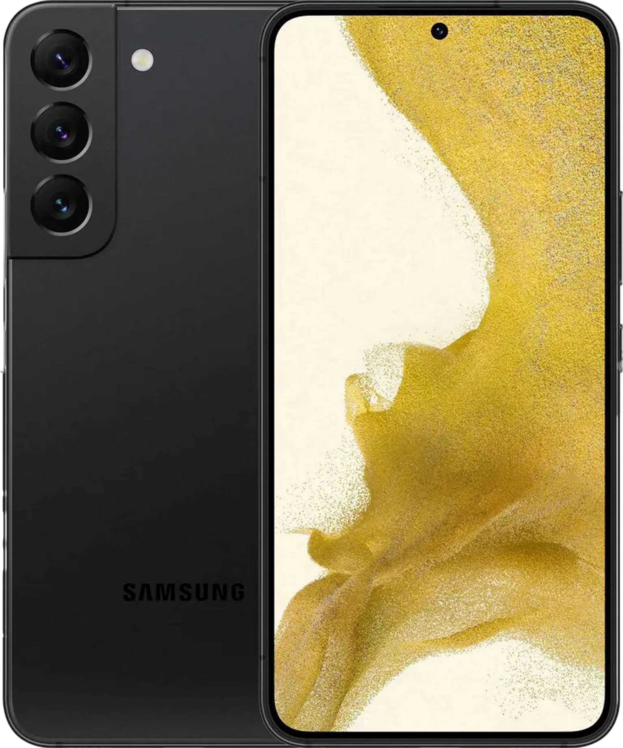 Smartphone Galaxy S22 - 128 GB - Schwarz - Refurbished - Grade A+