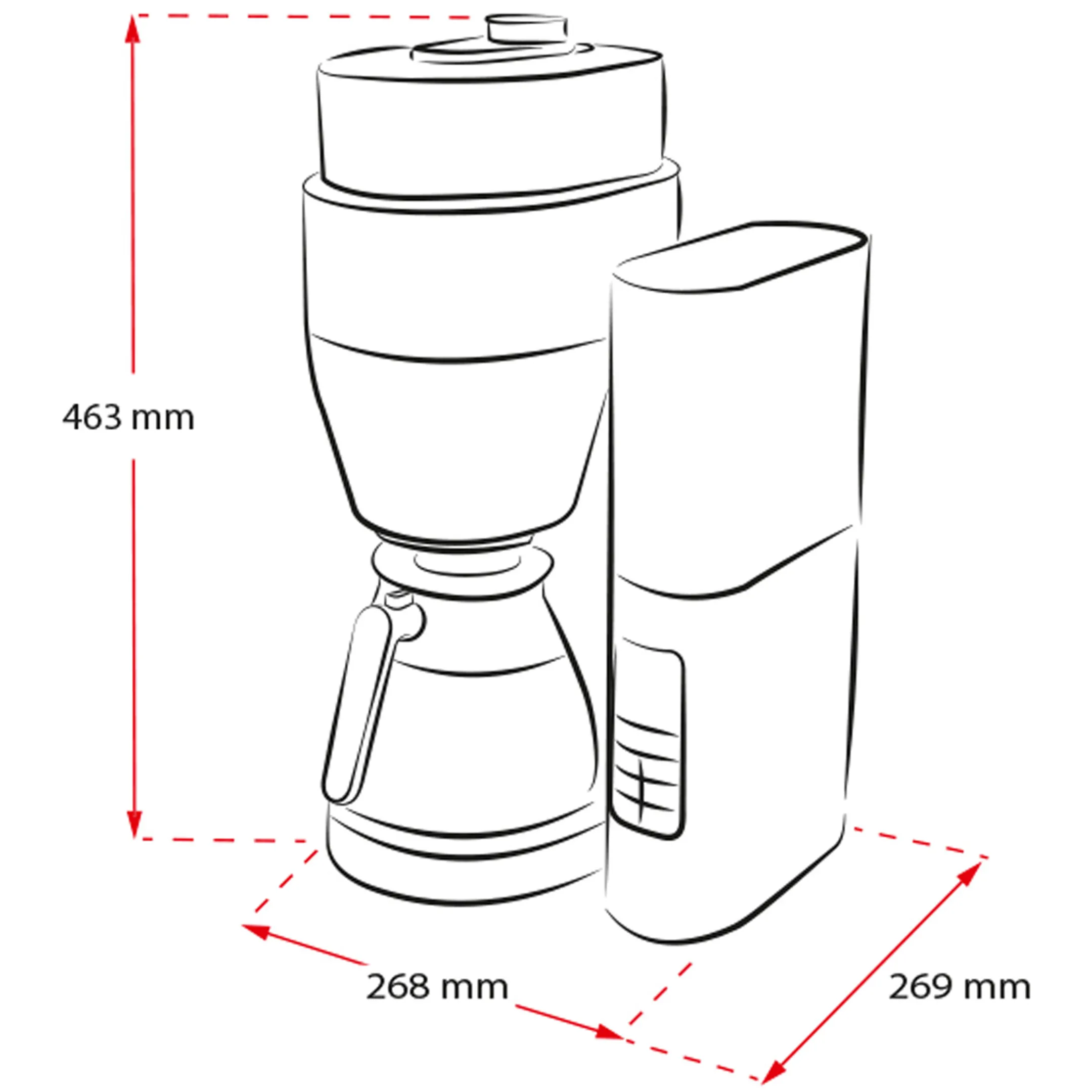 Melitta Kaffeemaschine AromaFresh Therm Pro 1030-11 image