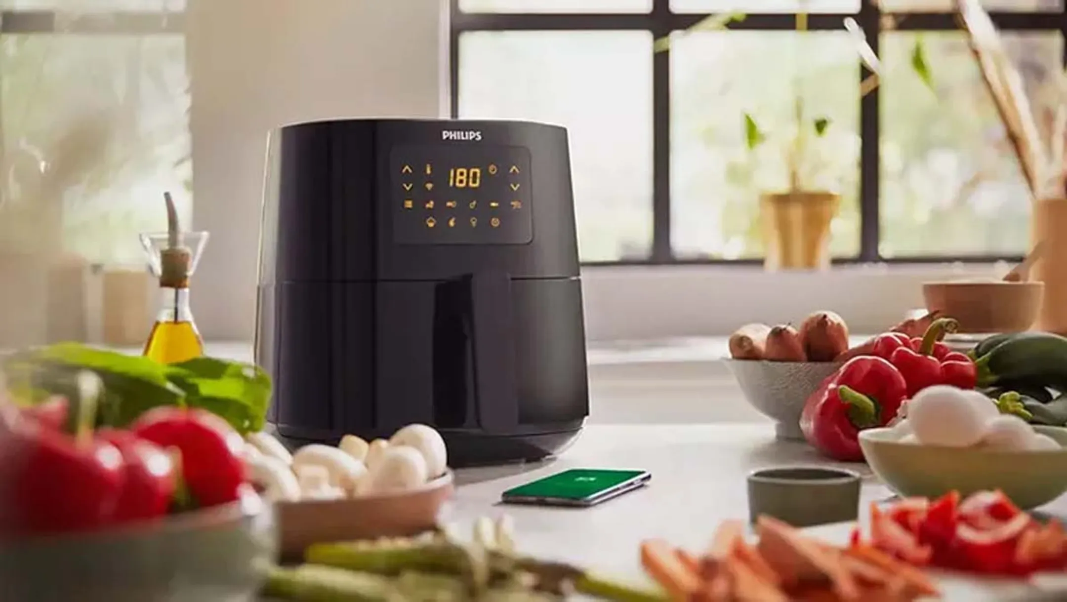 Philips Airfryer Connected HD9255/60 image