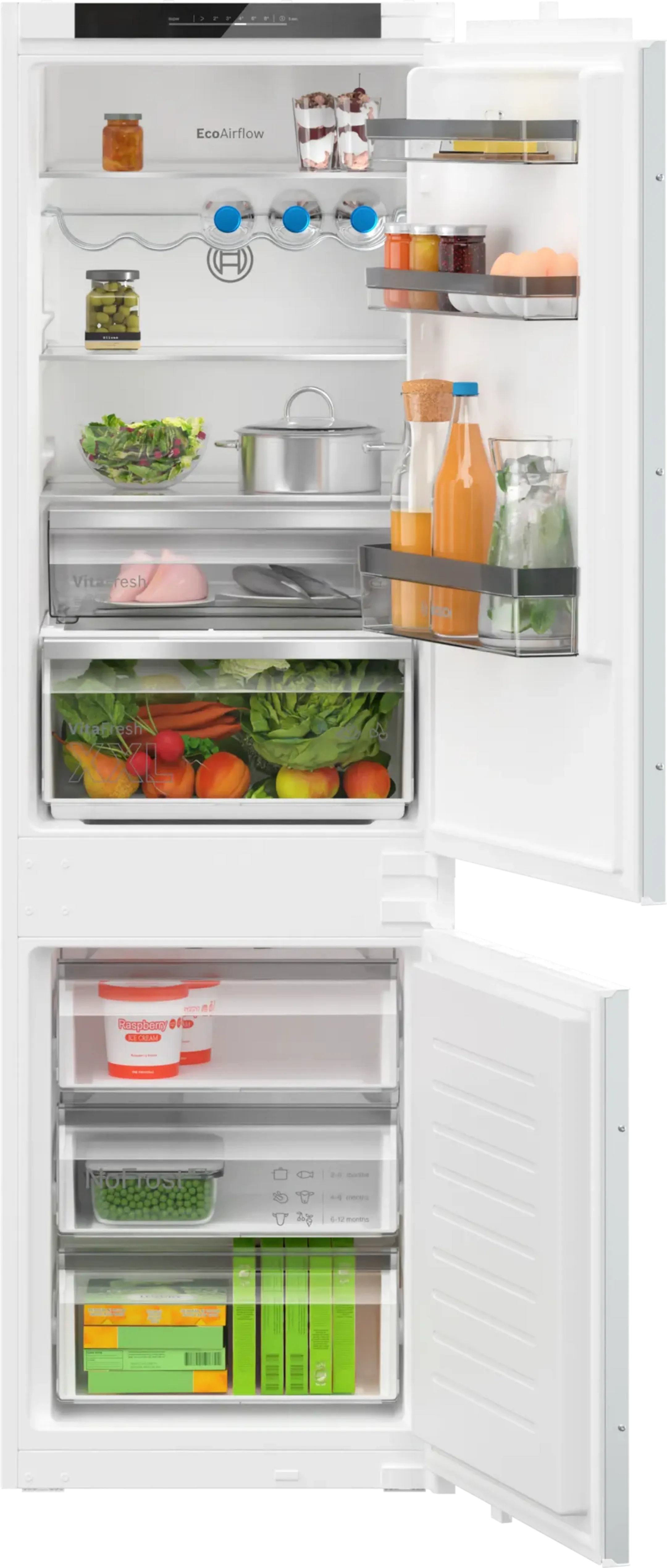 KIN86VSE0 Serie 4 Fridge-Freezer