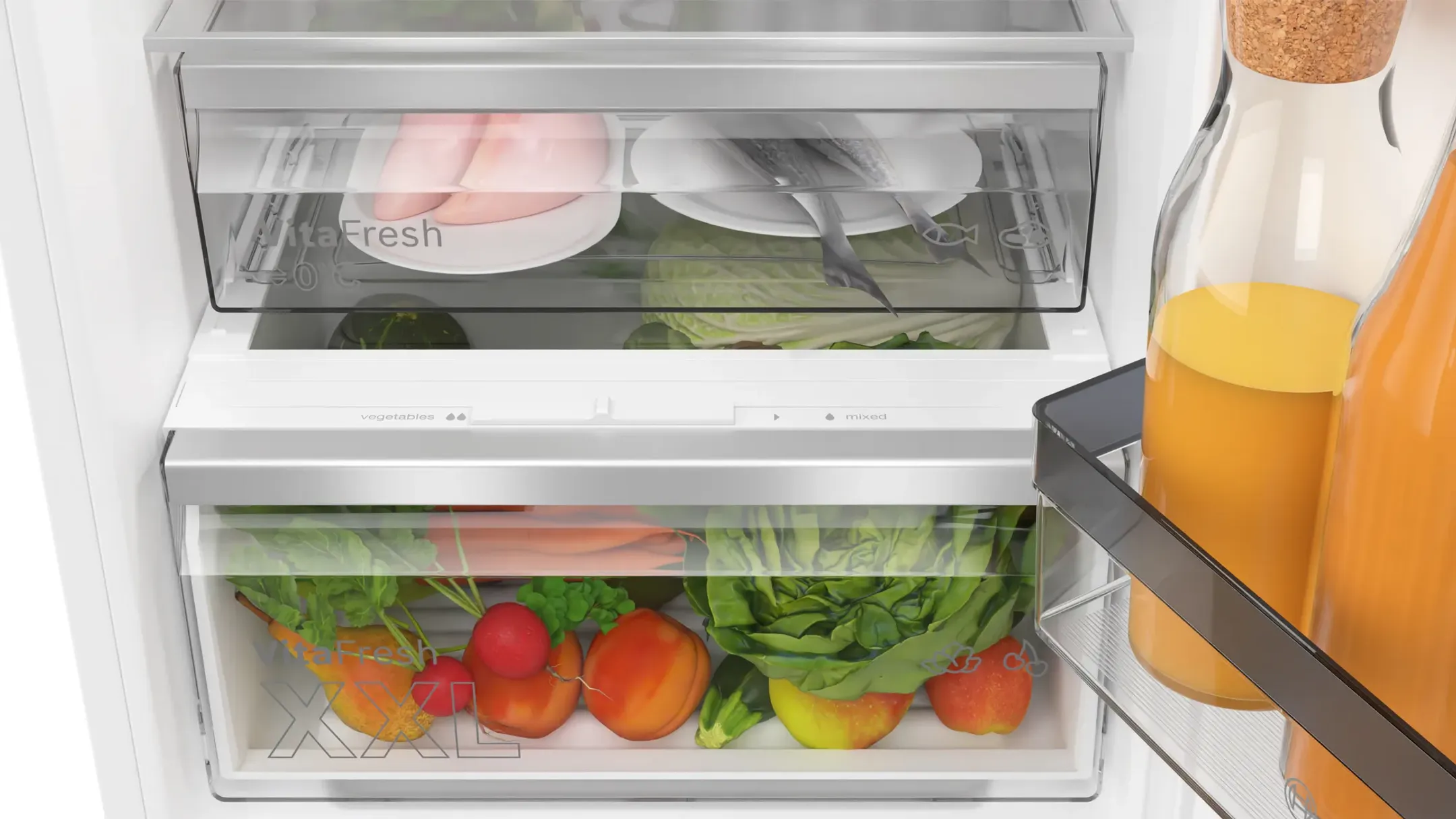 Bosch Kombi Kühl-/Gefrierschrank Serie 4 KIN86VSE0 image