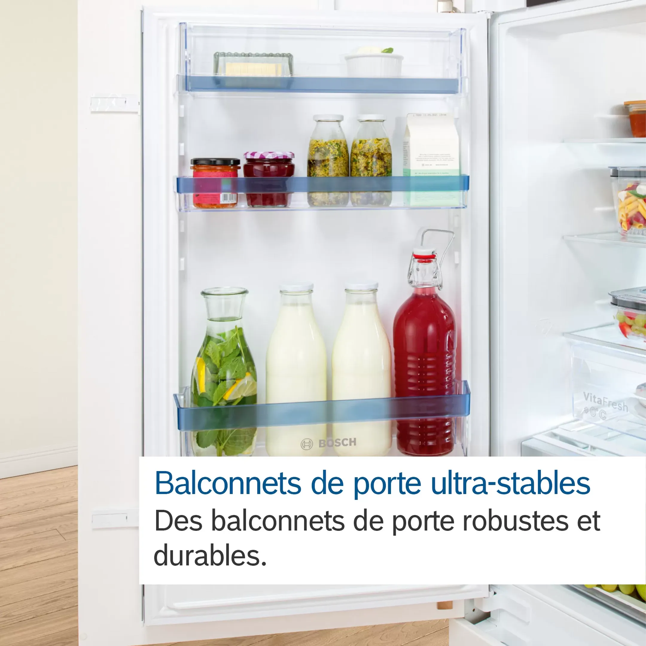 Bosch Combi Frigo congélateur Serie 4 KIN86VSE0 image