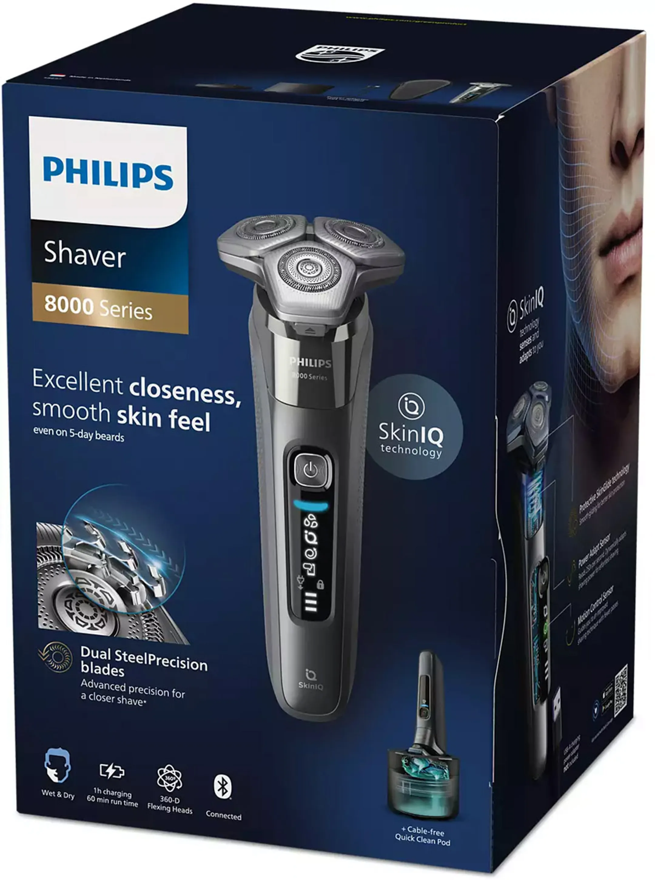 Philips Electric shaver Series 8000 S8697/55 image
