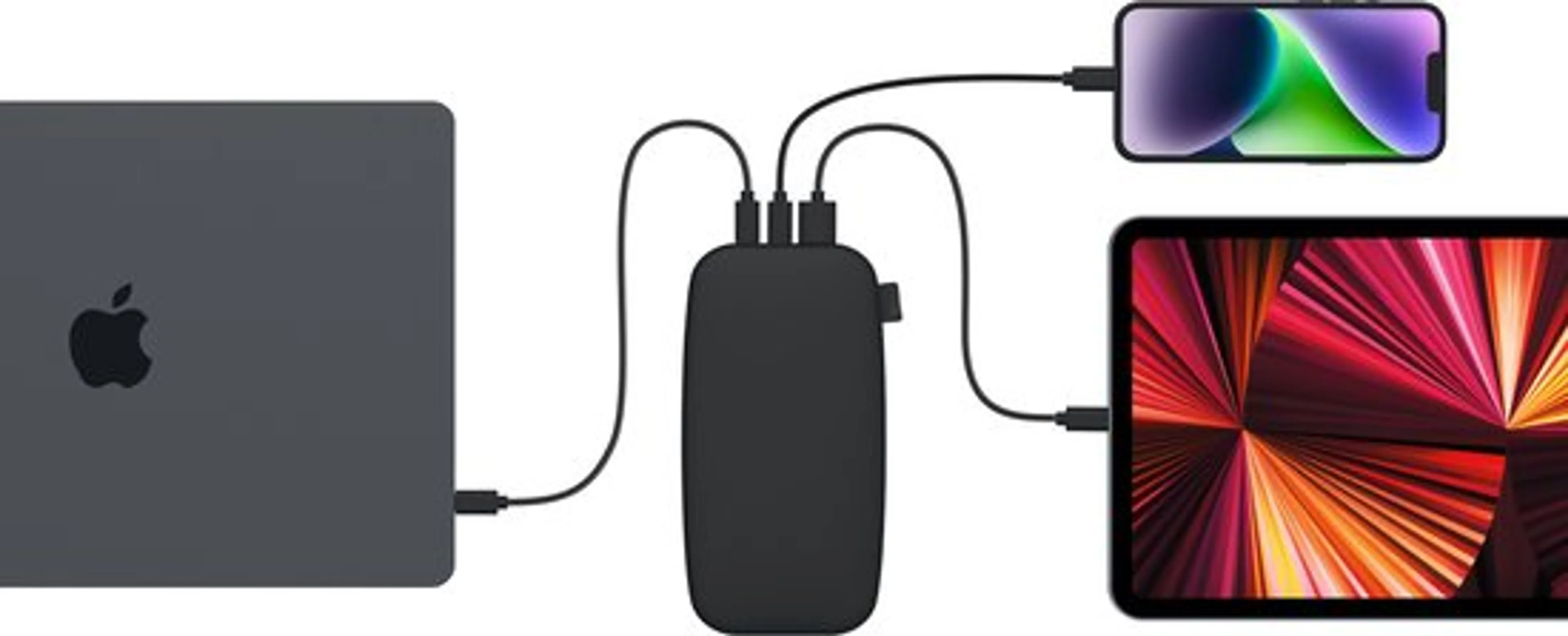 Fresh 'n Rebel 65W Power Delivery Powerbank - 27.000 mAh - Schwarz image