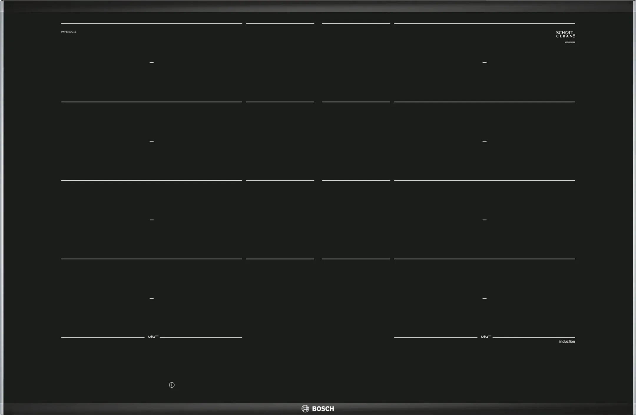 Bosch Induktionskochfeld Serie 8 PXY875DC1E image