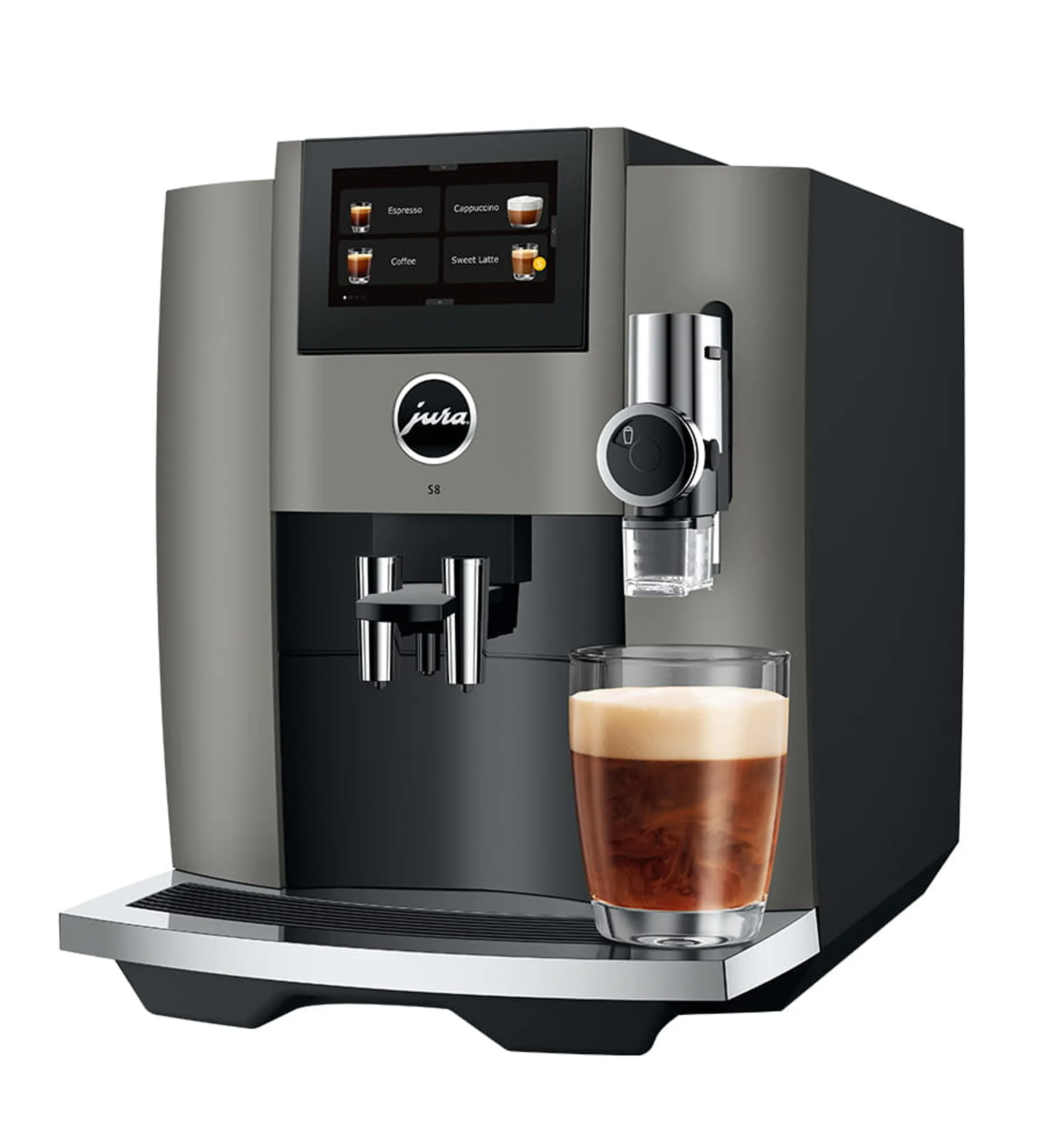 Jura Machine expresso automatique S8 - Dark Inox (EB) image