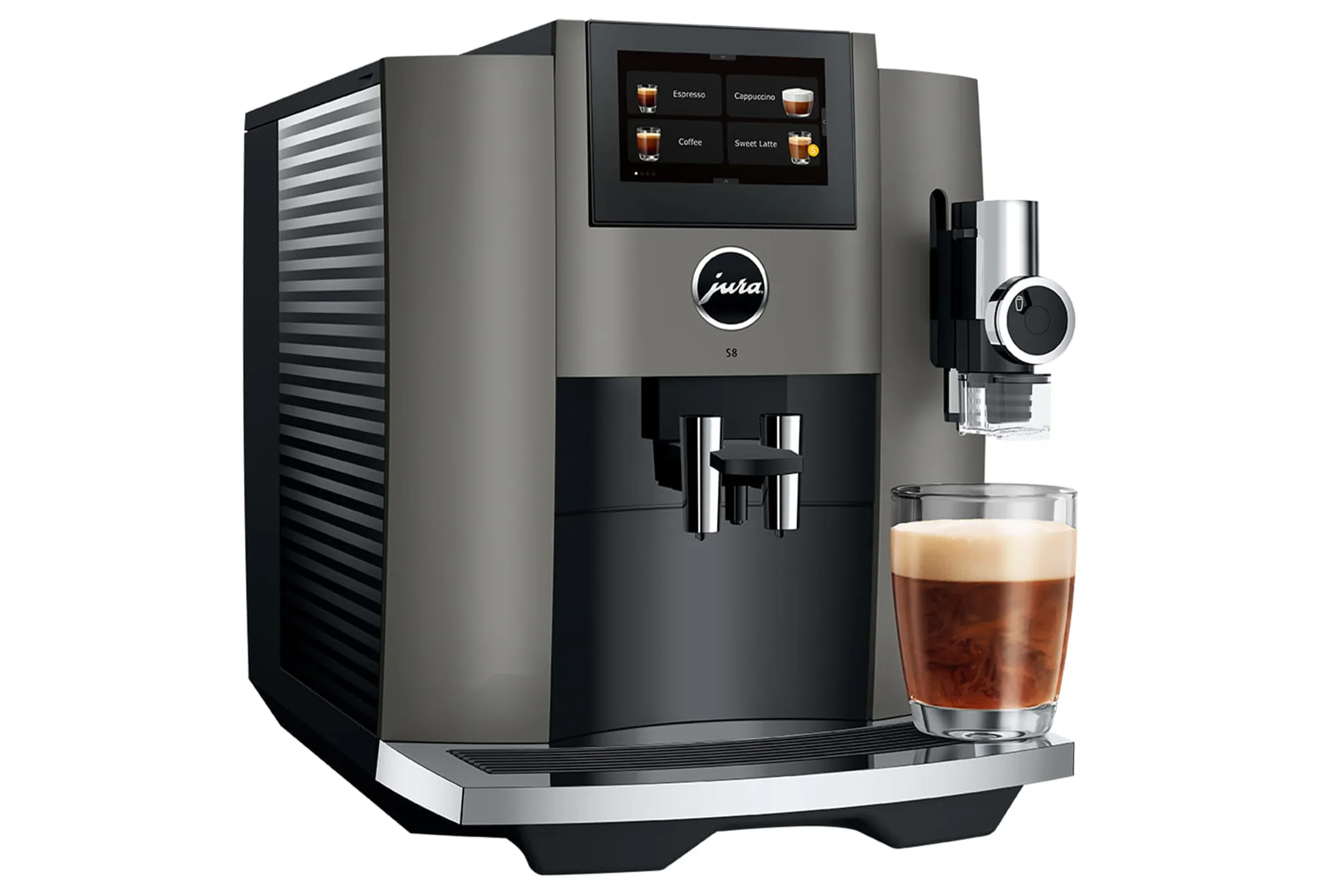 Jura Machine expresso automatique S8 - Dark Inox (EB) image