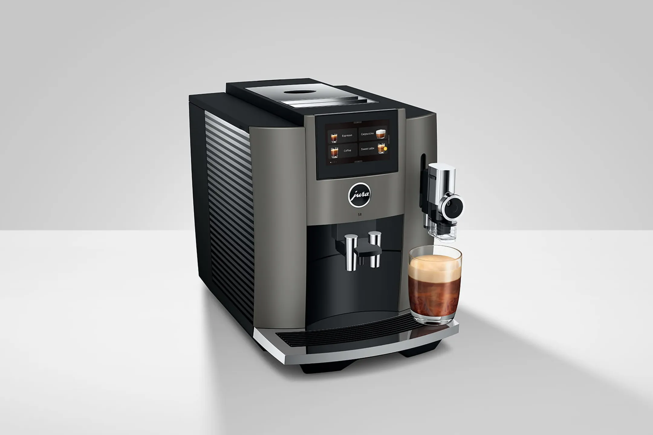 Jura Machine expresso automatique S8 - Dark Inox (EB) image