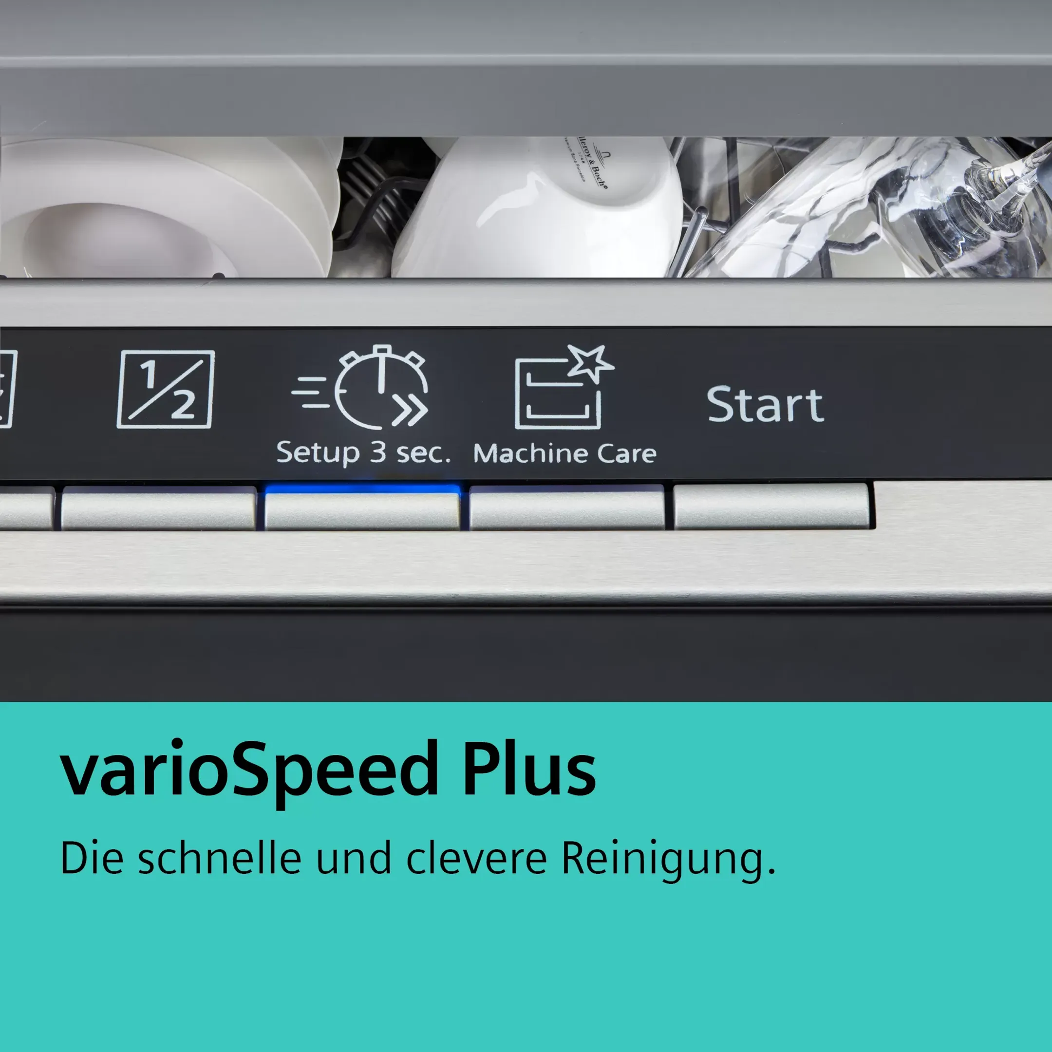 Siemens Halbeinbau-Geschirrspüler iQ300 SN53HS10TE image