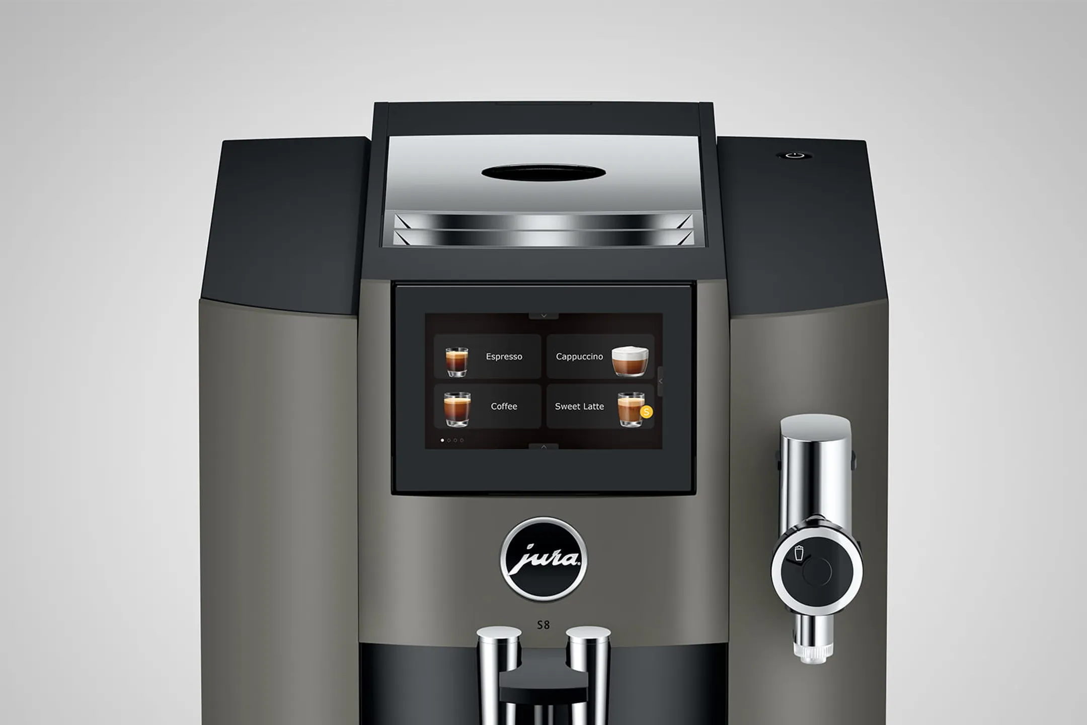 Jura Machine expresso automatique S8 - Dark Inox (EB) image