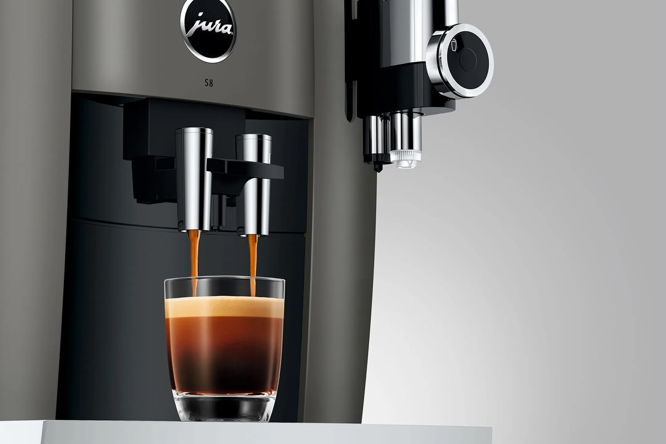 Jura Machine expresso automatique S8 - Dark Inox (EB) image