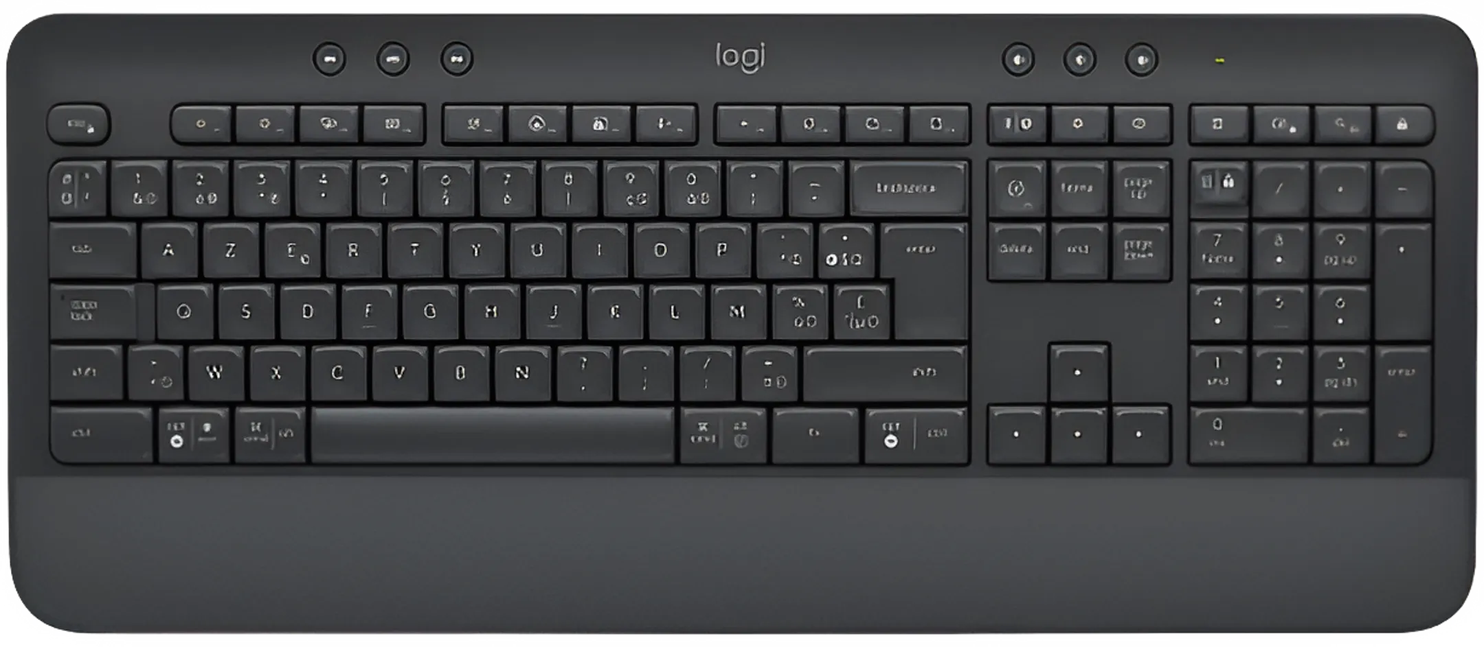 Clavier sans Fil Signature K650 - Qwertz (SF) - Graphite