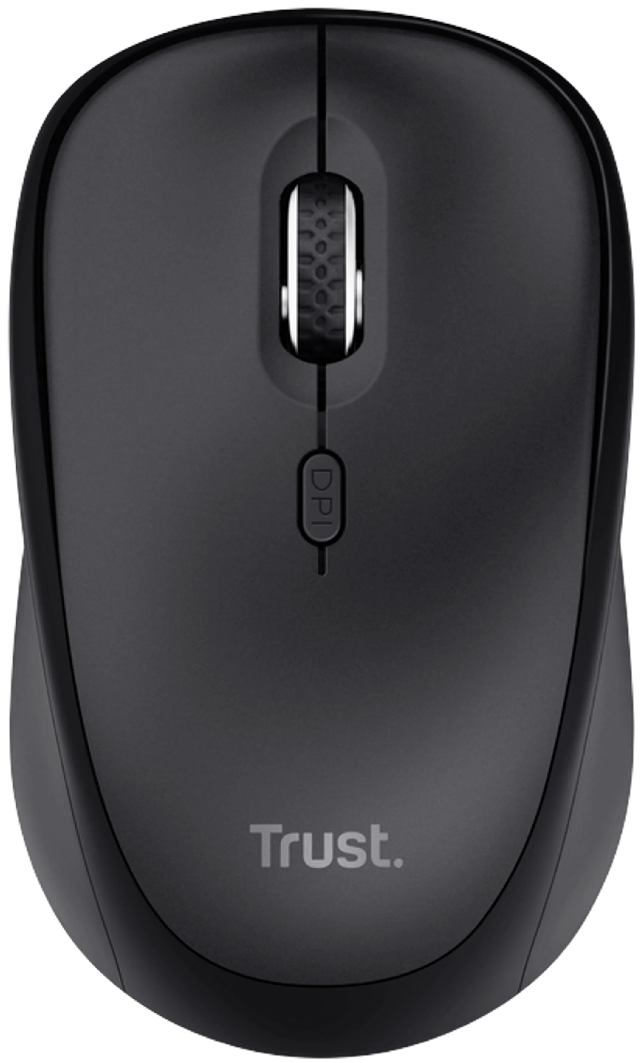 Trust Keyboard + Mouse - Wireless - Ody II - AZERTY (BE) - Black image