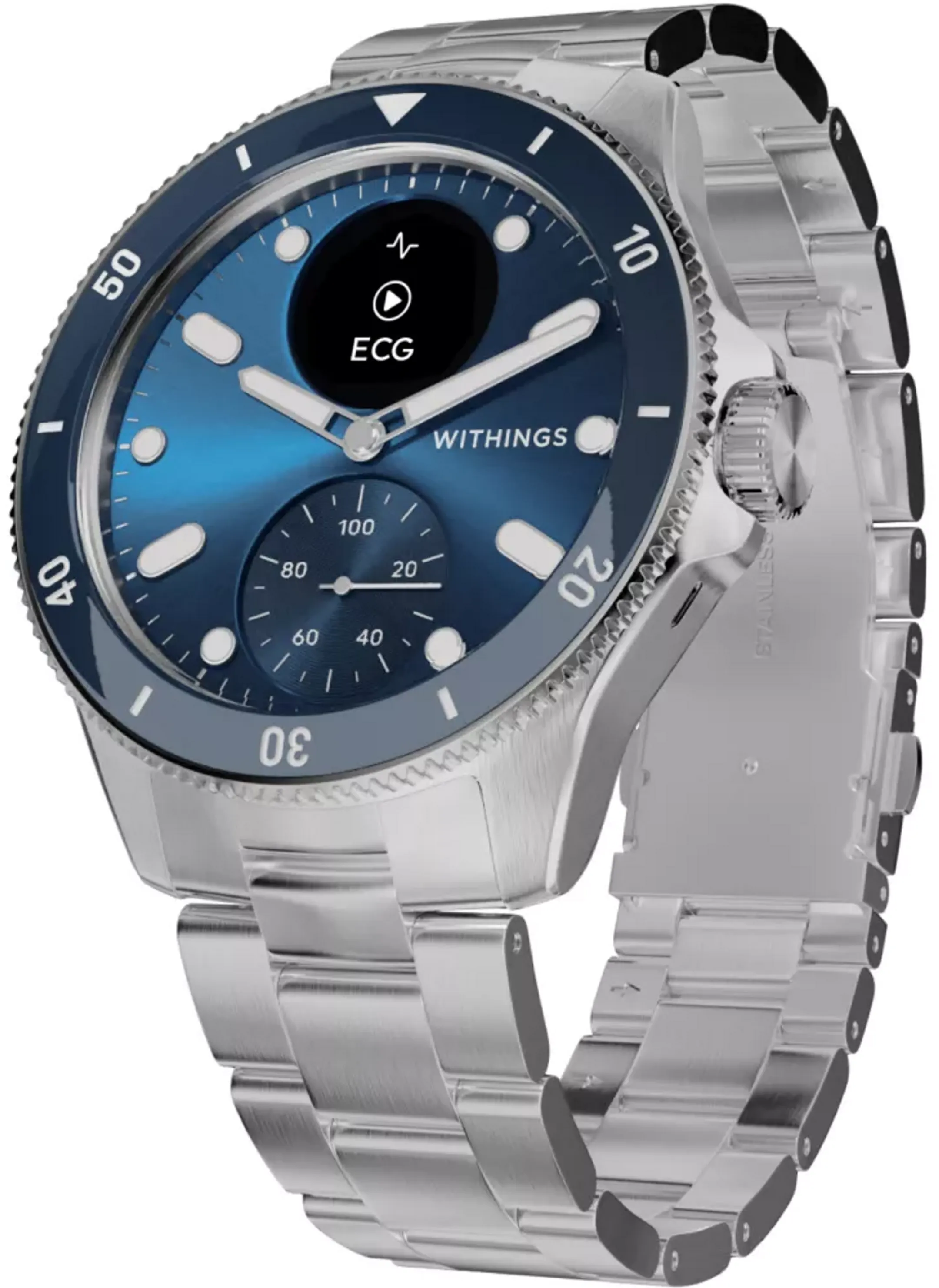 WITHINGS Smartwatch ScanWatch Nova 42mm - Blau image