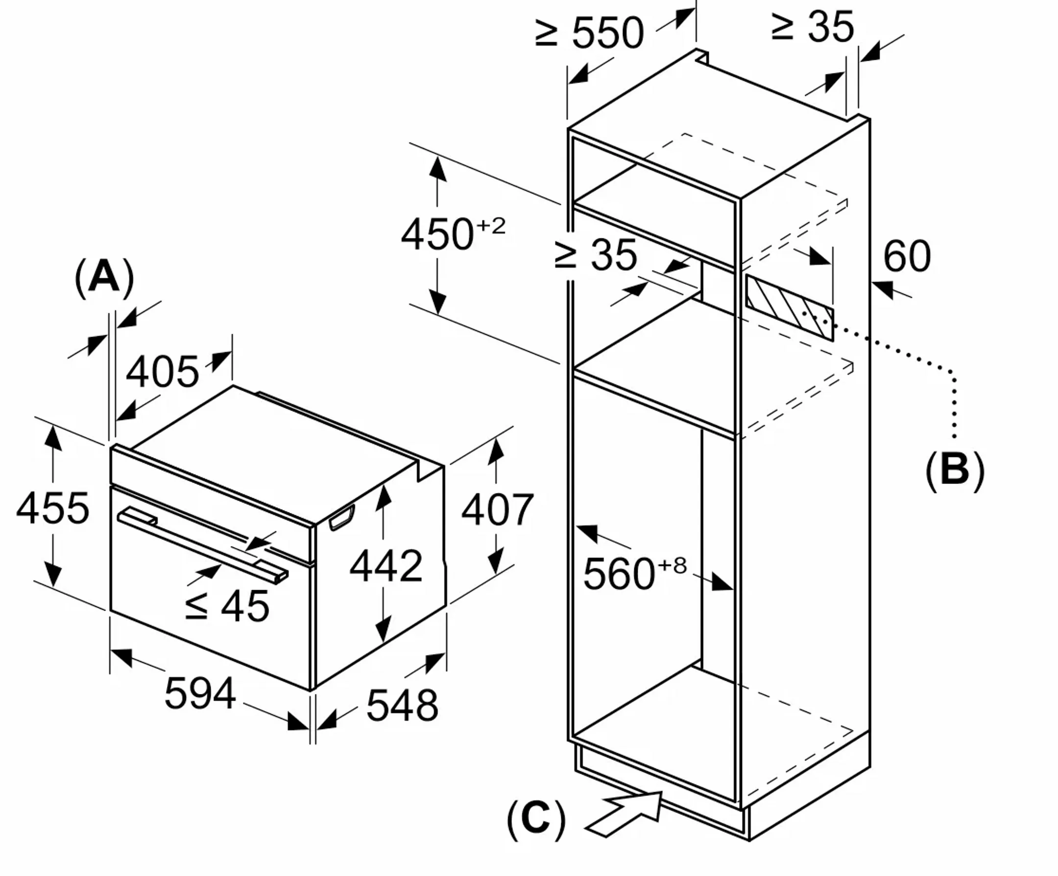 Bosch Built-in oven Serie 8 CMG7761B1 image