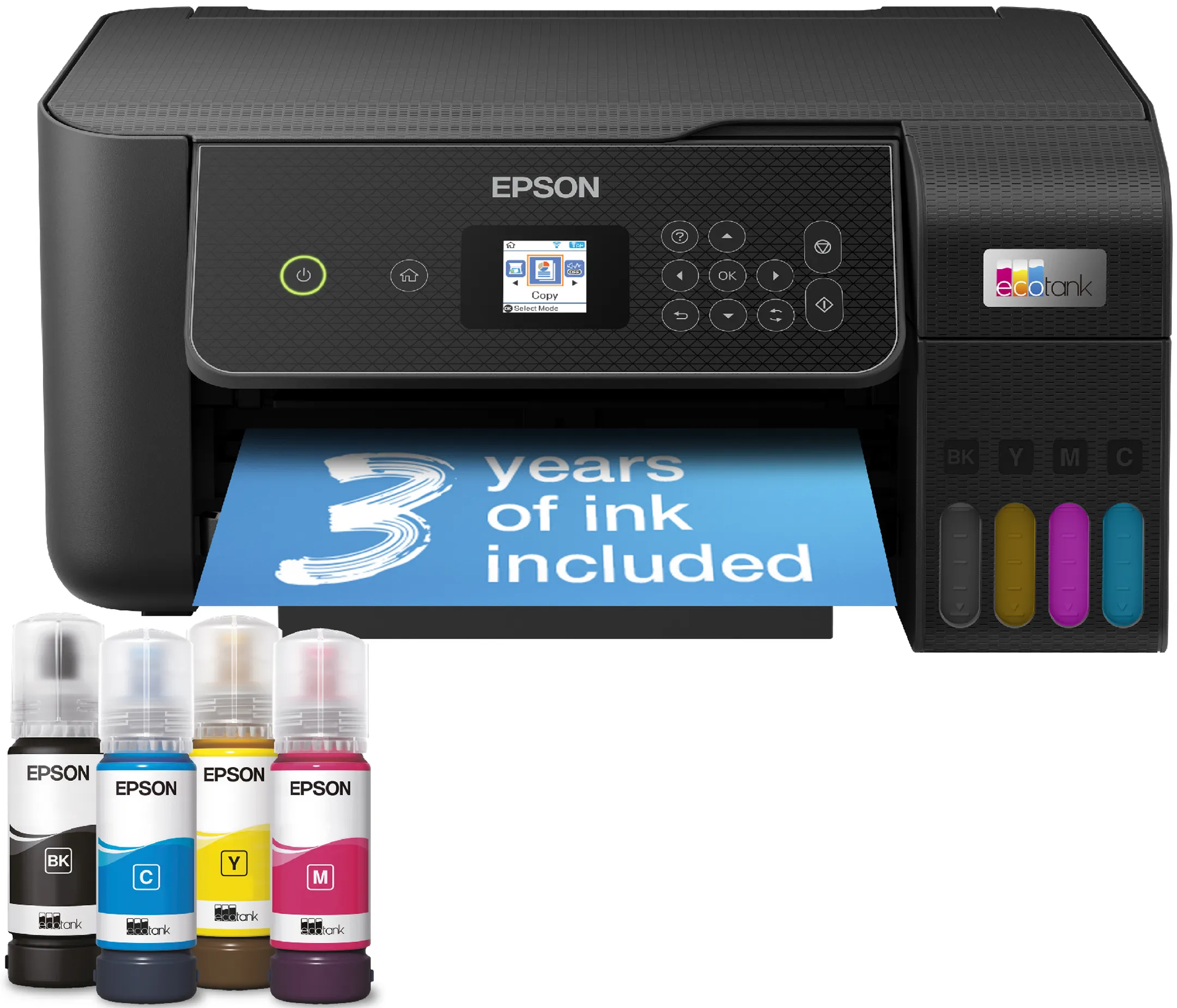 Epson All-in-one Printer Eco Tank ET-2875 - Black image