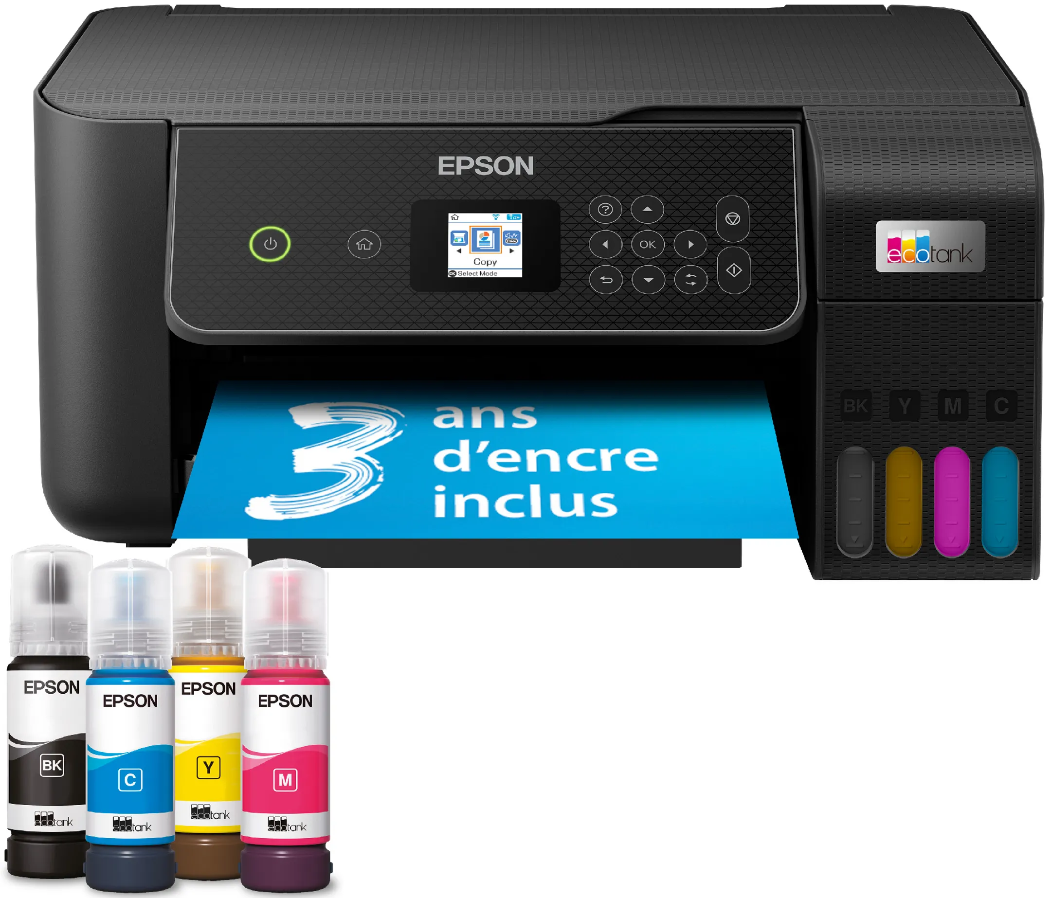Epson Imprimante Multifonction Eco Tank ET-2875 - Noir image