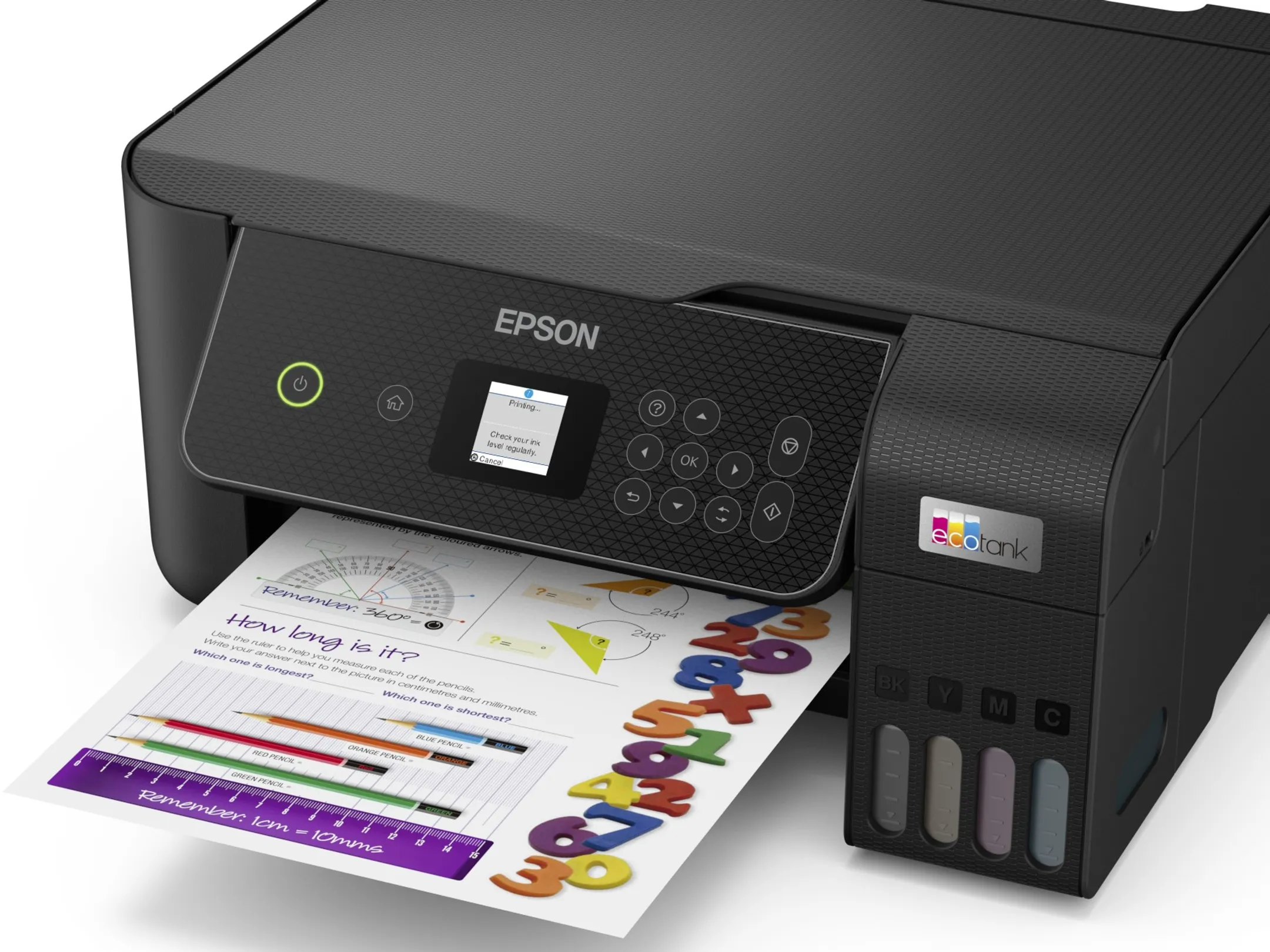 Epson Imprimante Multifonction Eco Tank ET-2875 - Noir image