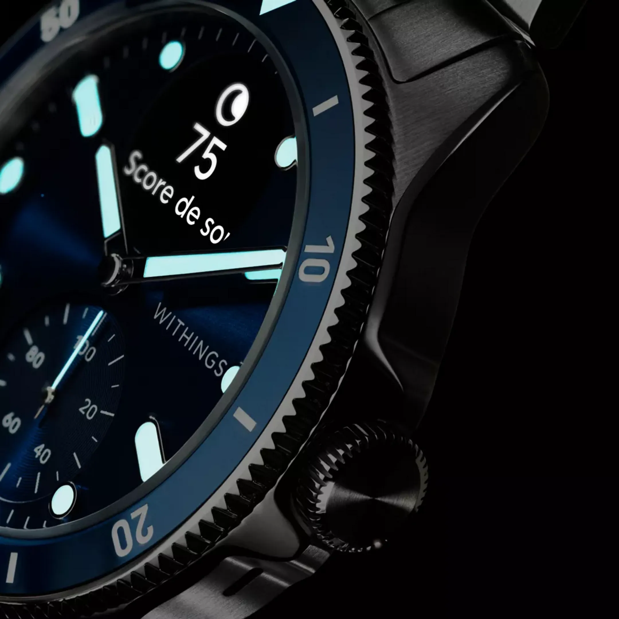 WITHINGS Smartwatch ScanWatch Nova 42mm - Blau image