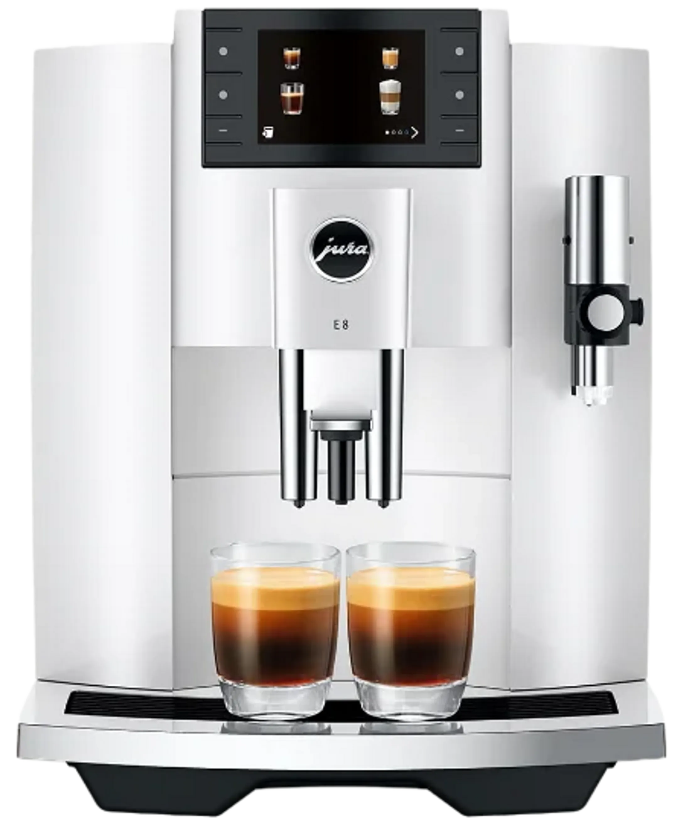 Machine à expresso automatique E8 Piano White EC