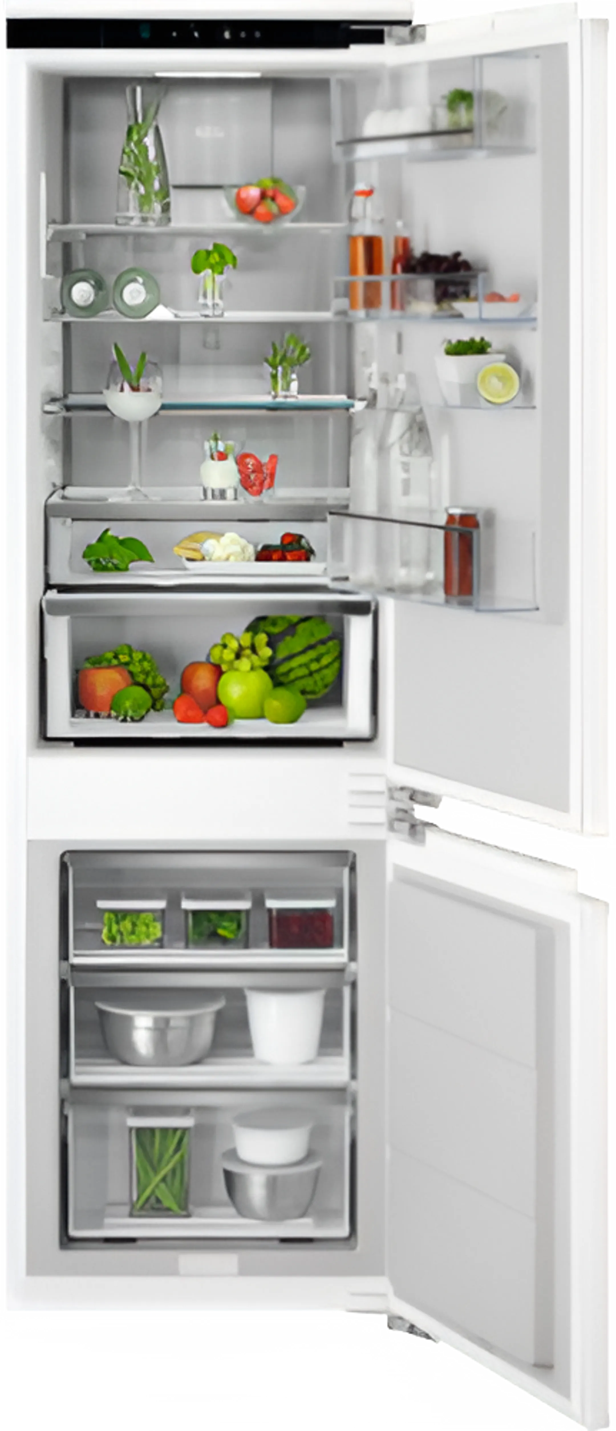 Einbau-Kombi-Kühl-/Gefrierschrank Serie 8000 Cooling 360° TSC8M18WCF