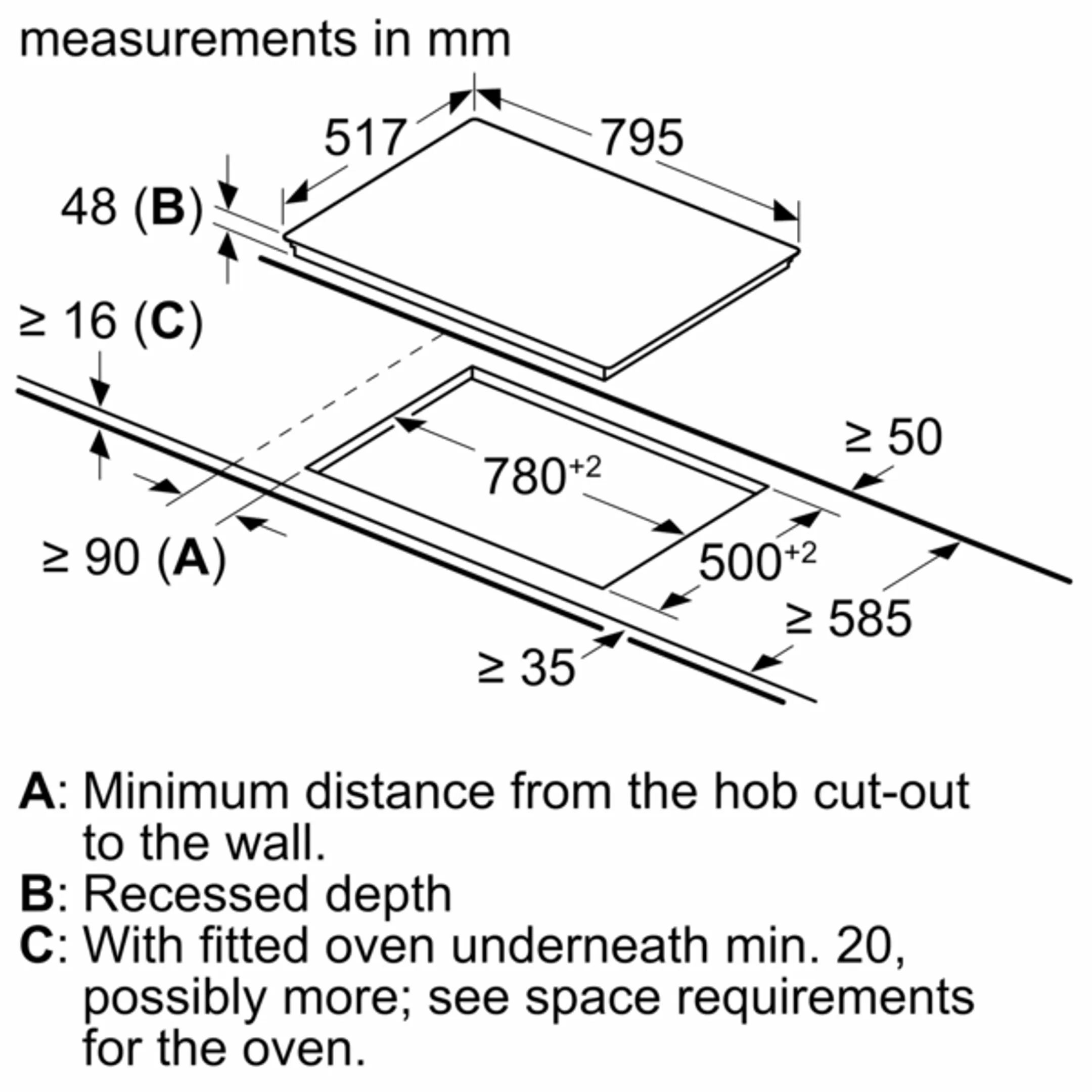 Siemens Table vitrocéramique iQ300 ET845FCP1D image