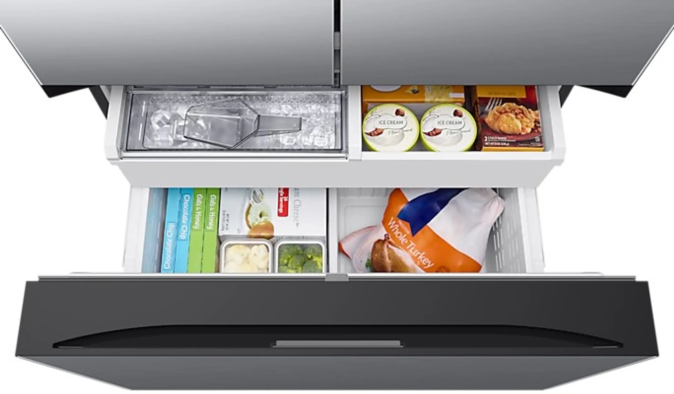 Samsung Side by Side Kühlschrank SpaceMax RF24BB620ES9EF - Silber image