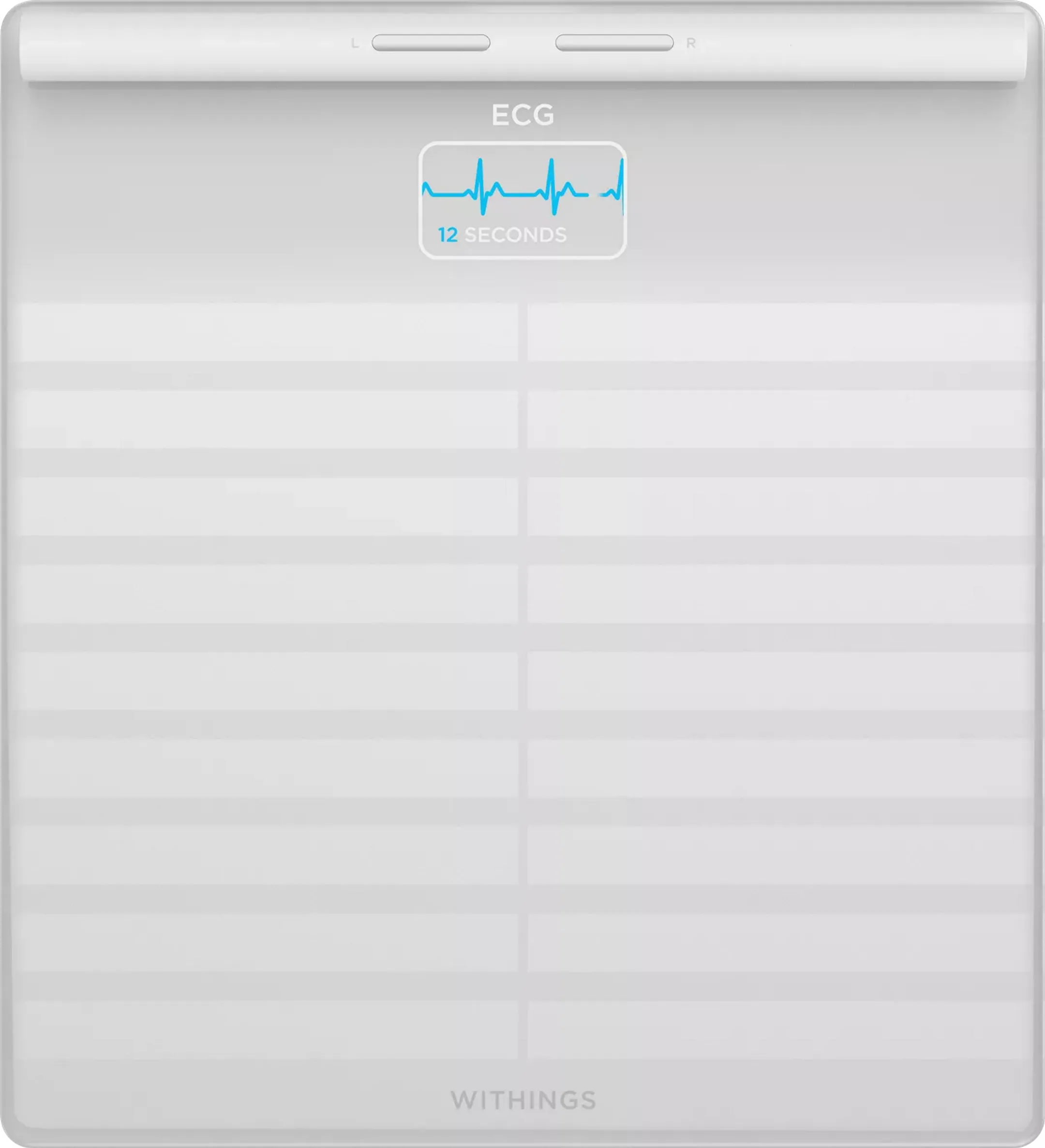  Personenwaage verbunden Body Scan - Weiss