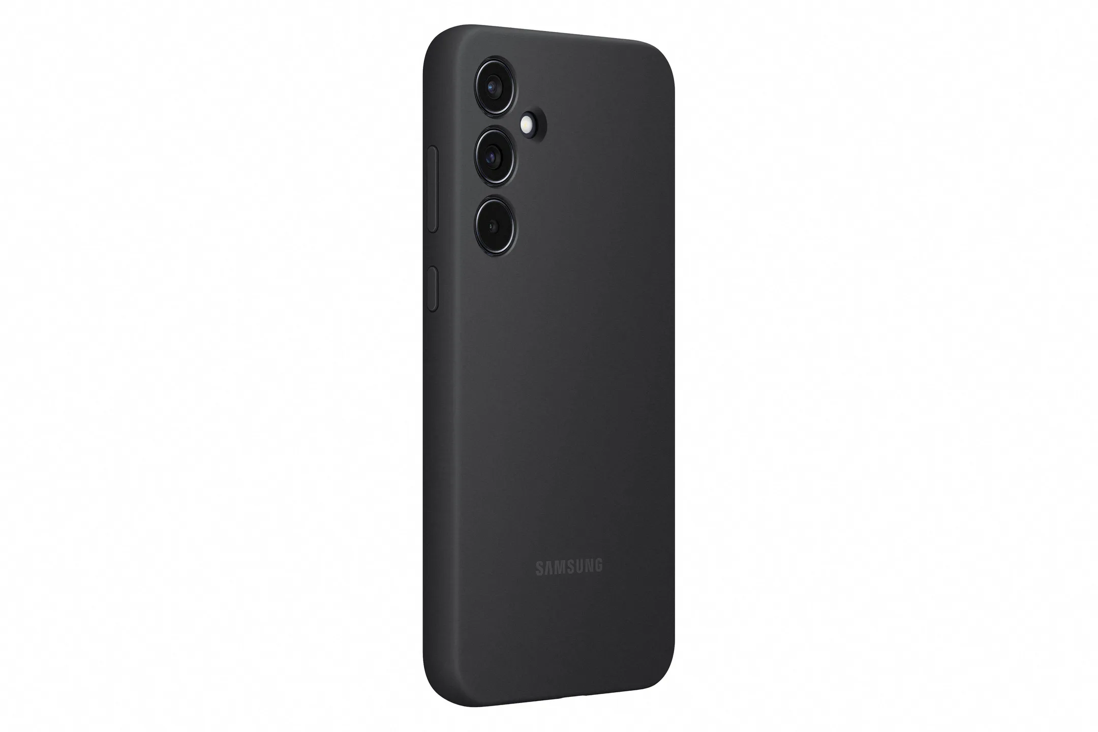 Silicone case for Galaxy A55 - Black