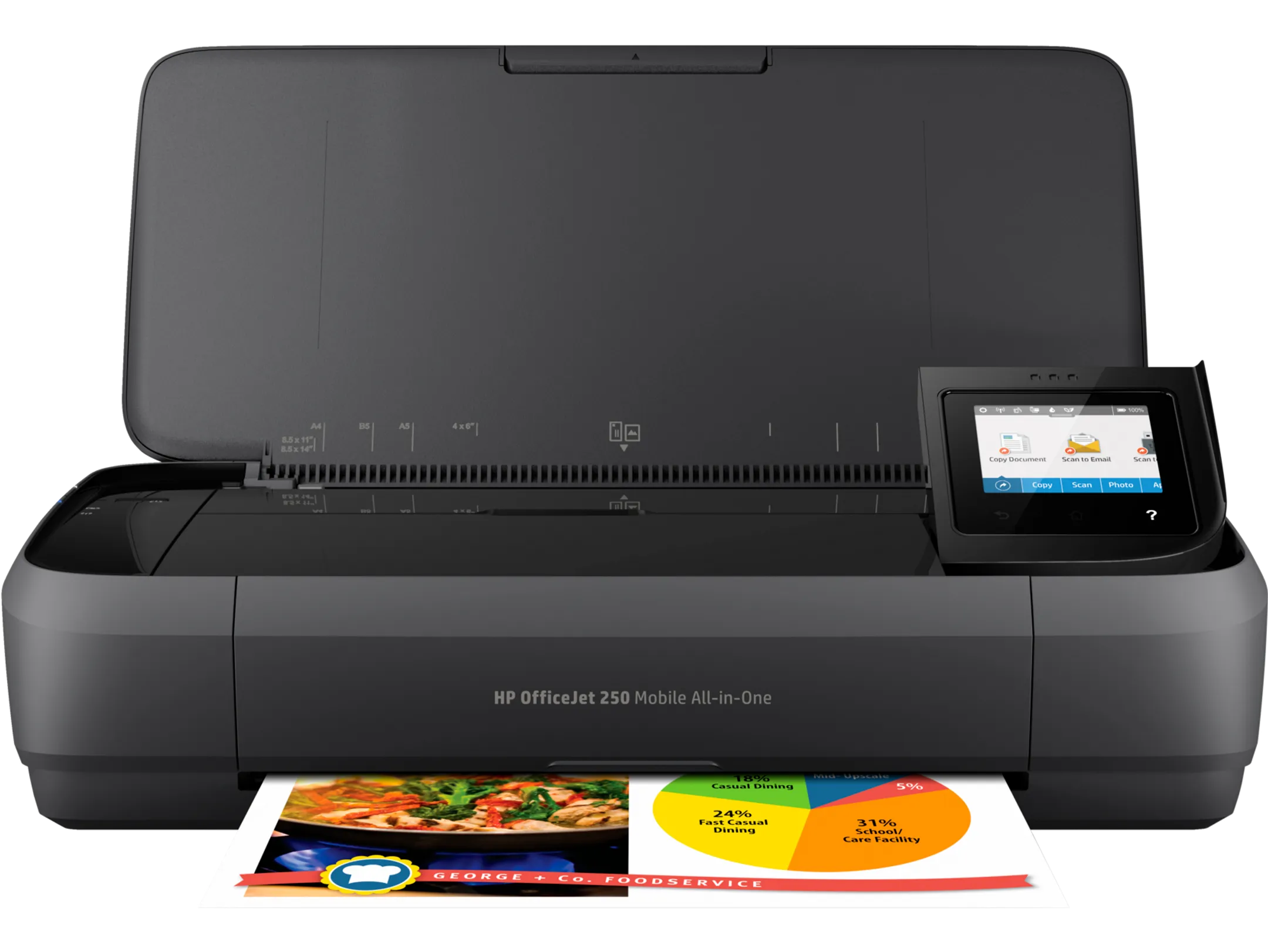 Impirmante portable Multifonction Officejet 250 - Noir