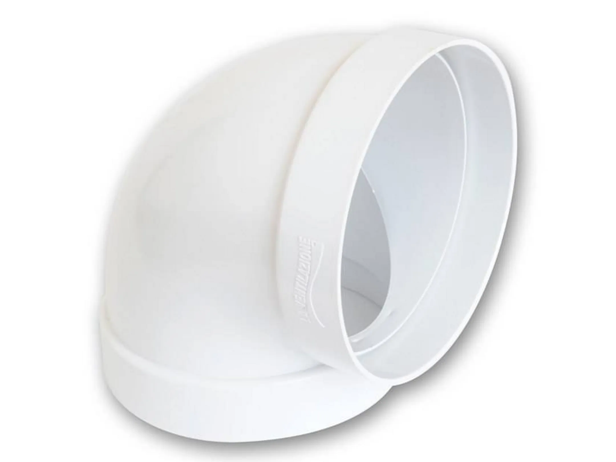 Rohrbogen 90° ANG 90 D 150 - Weiss