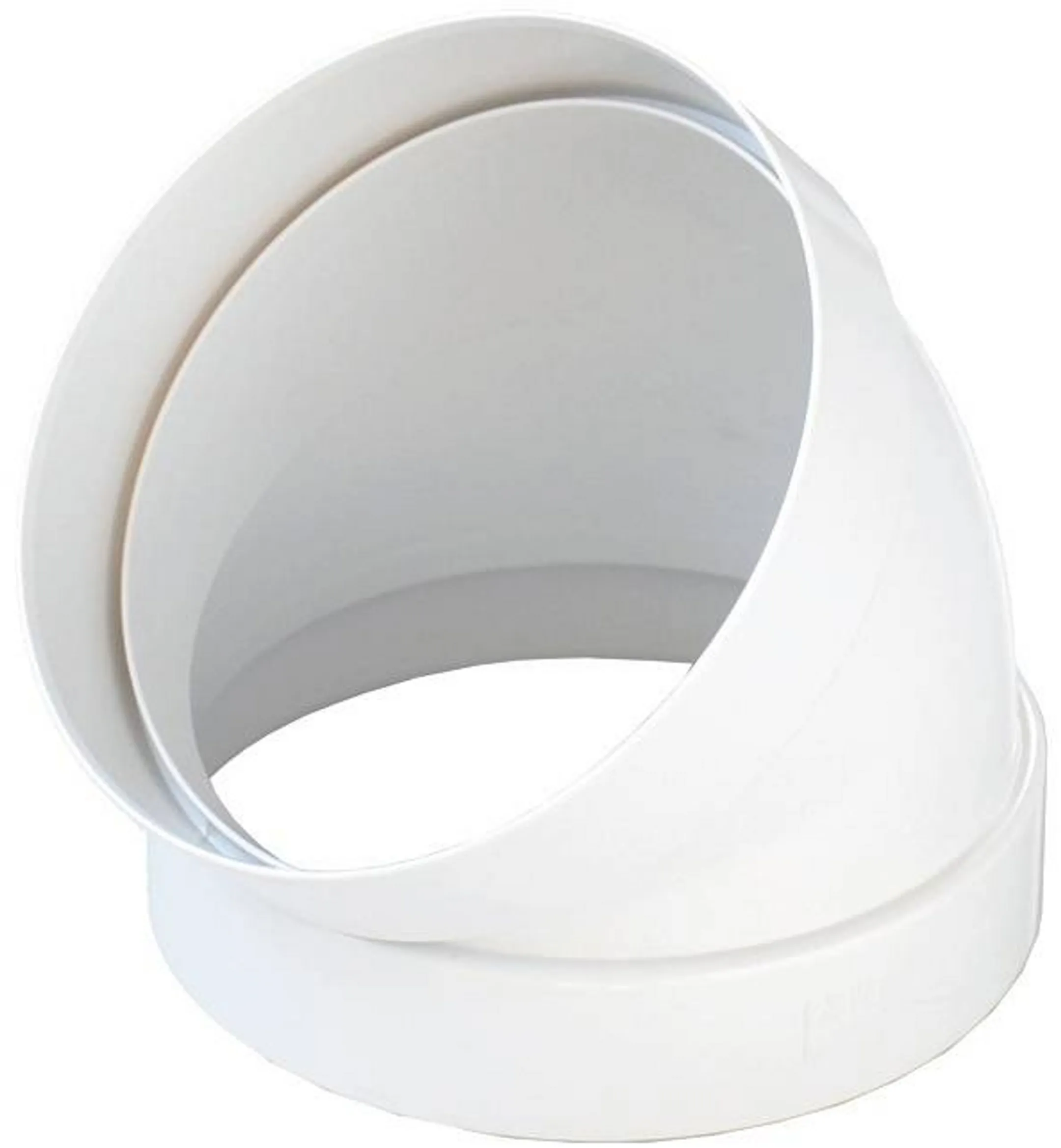 Airforce Rohrbogen 45° ANG 45 D 150 - Weiss image