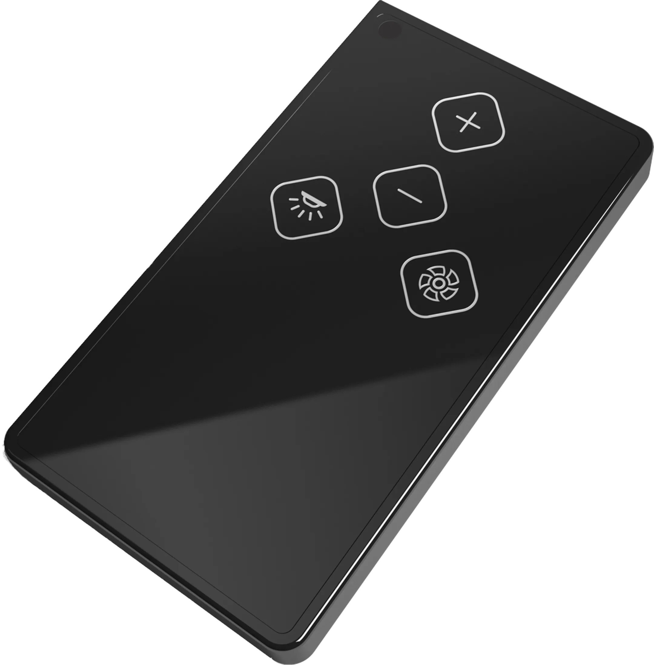 Airforce Deckenhaube EASYSLIMBK - Schwarz image