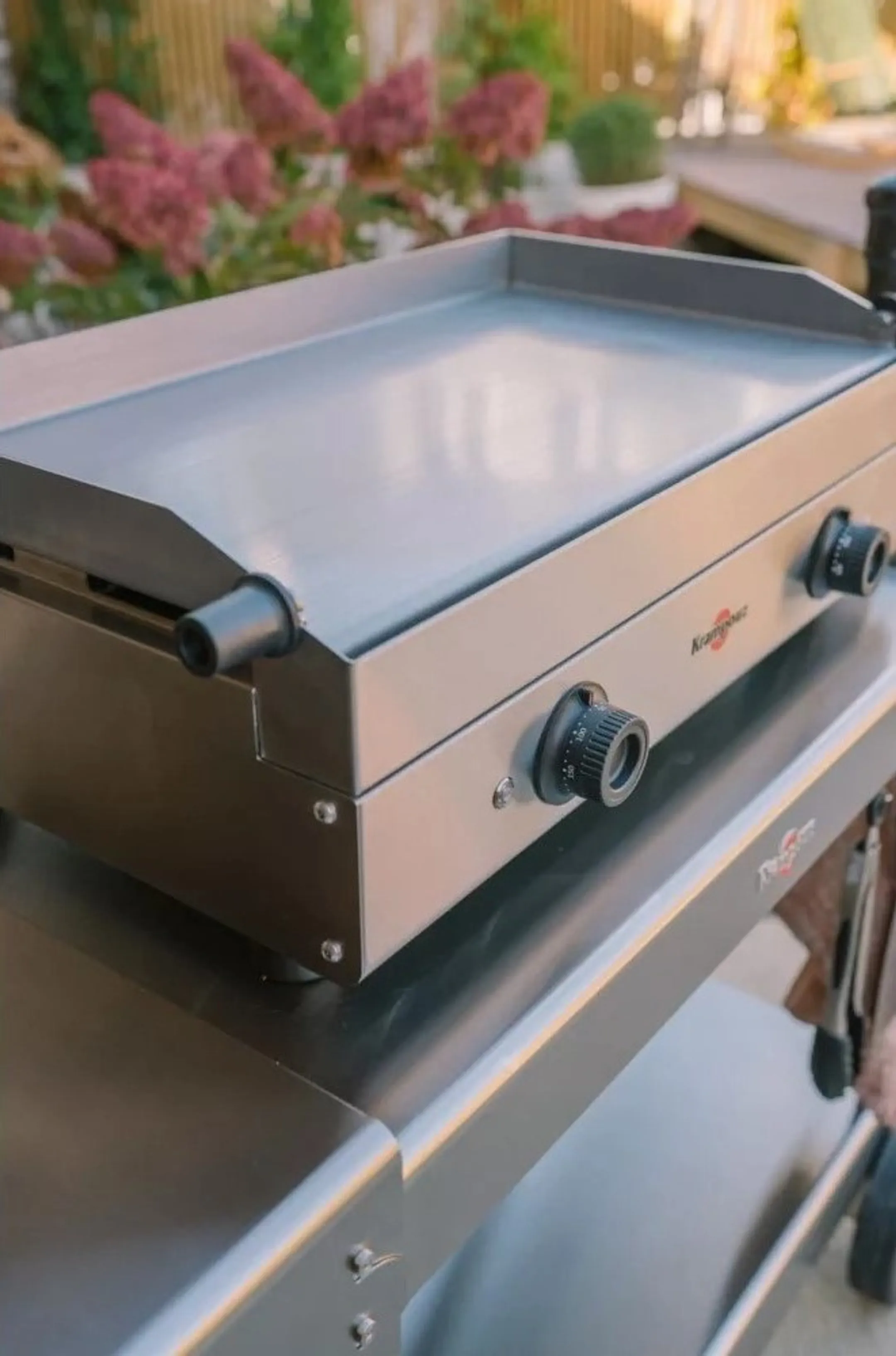 KRAMPOUZ Electric griddle Saveur Double PFSV2AA-KR - Stainless steel image