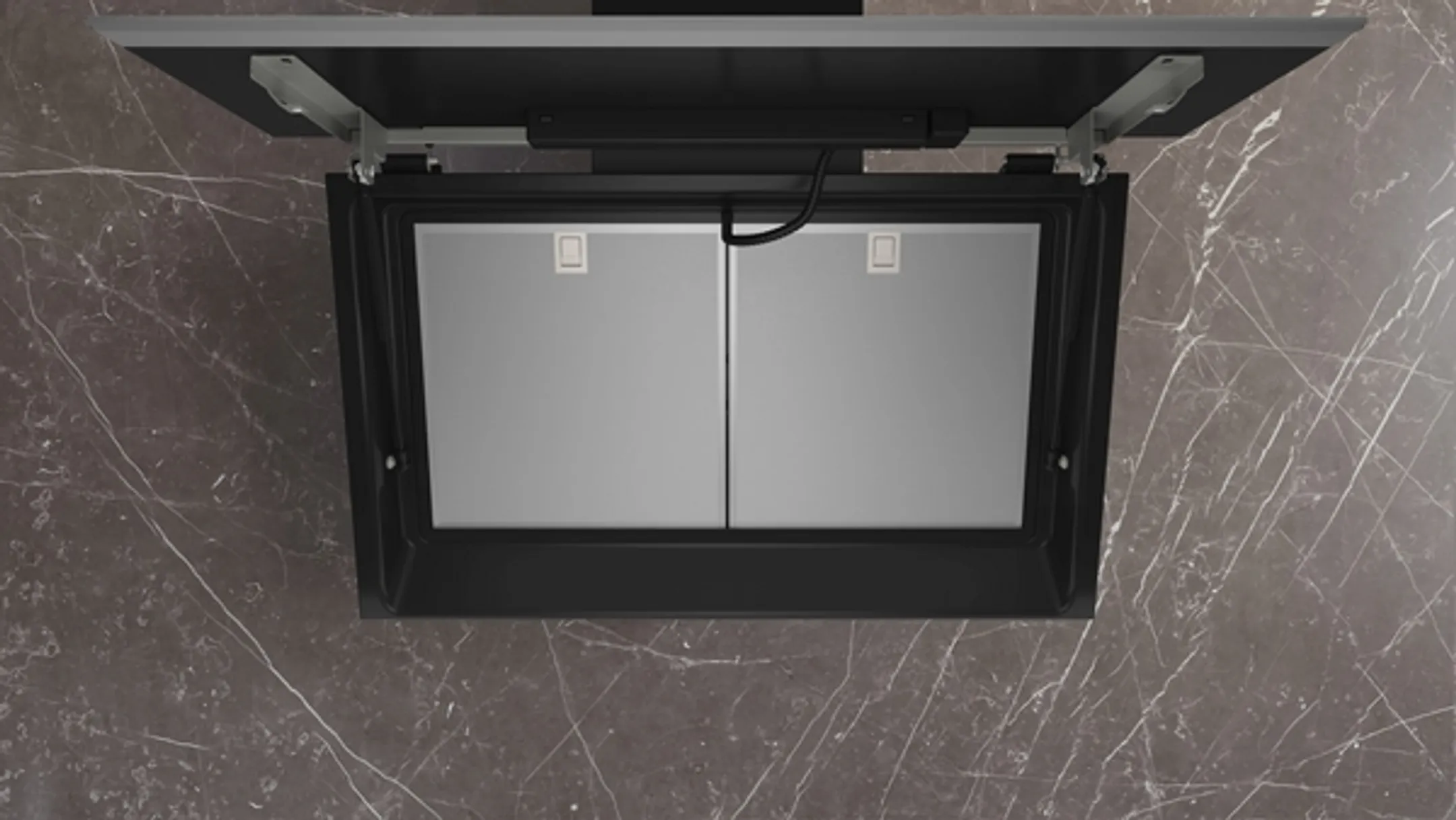 Siemens Hotte Murale Décorative iQ700 LC91KLT60 - Noir image