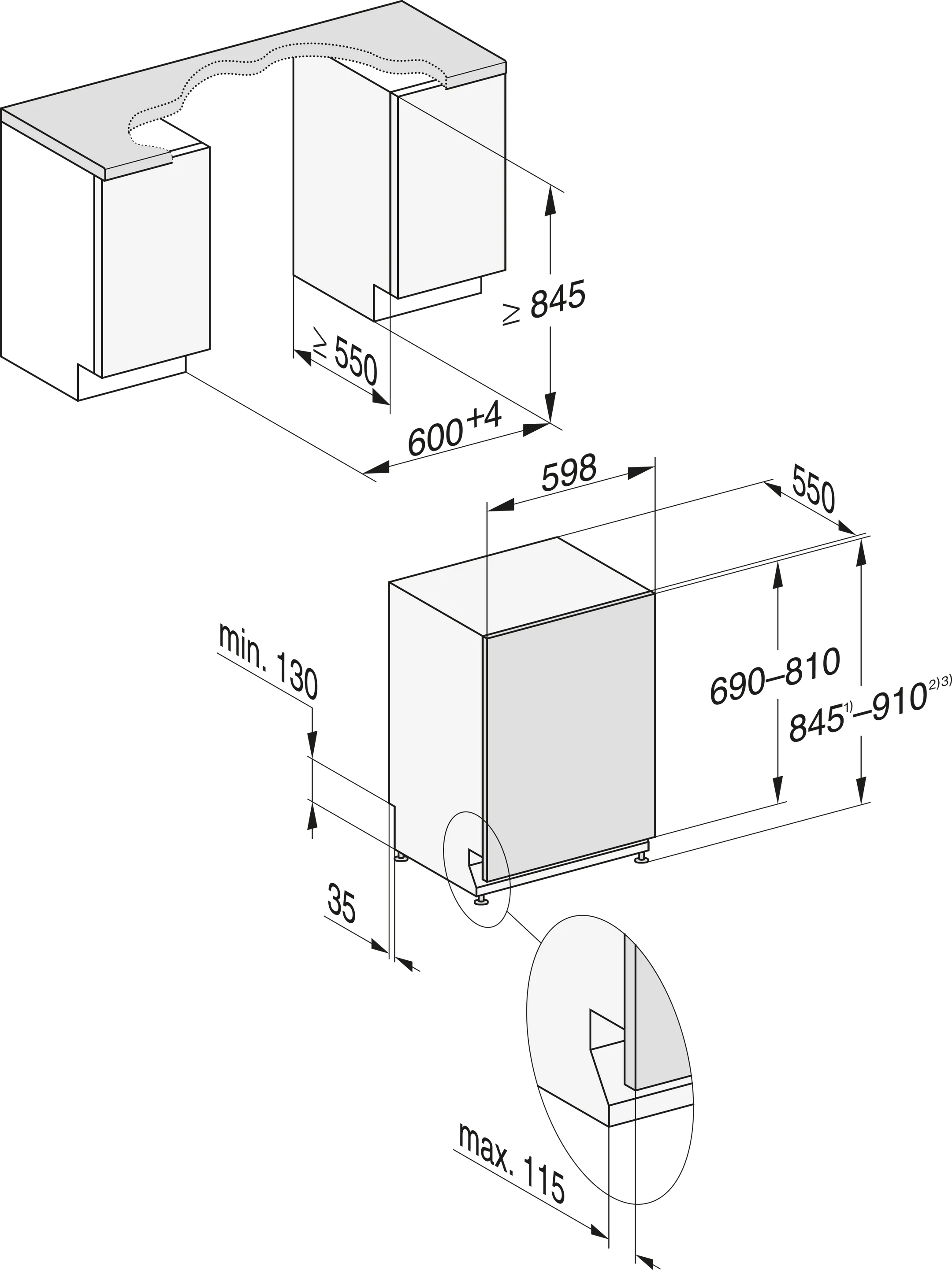 Miele Einbau-Geschirrspüler XXL G 7777 SCVi XXL AD 125 Gala Edition image