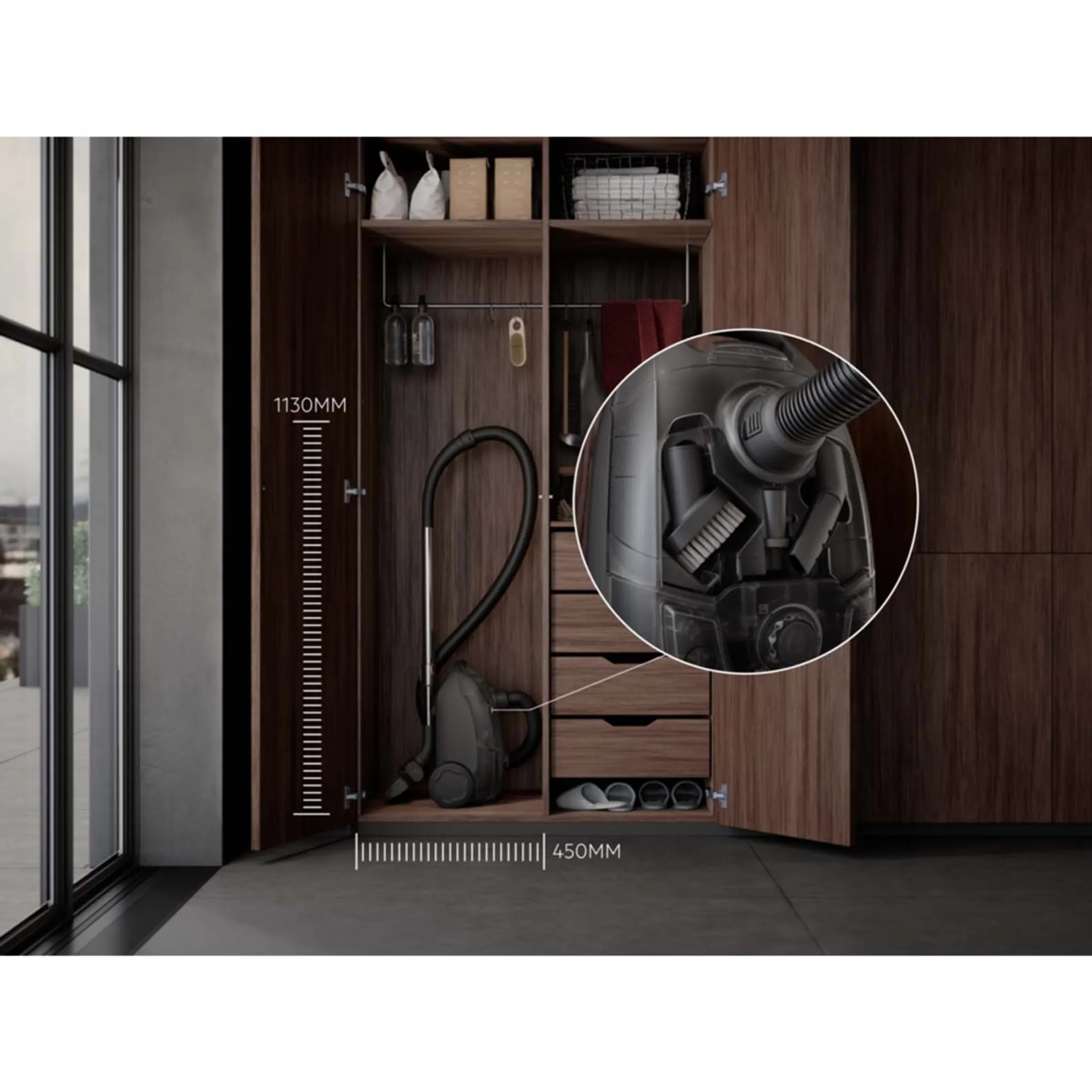 AEG Vacuum cleaner with bag Animal 5000 AB51A3DG image