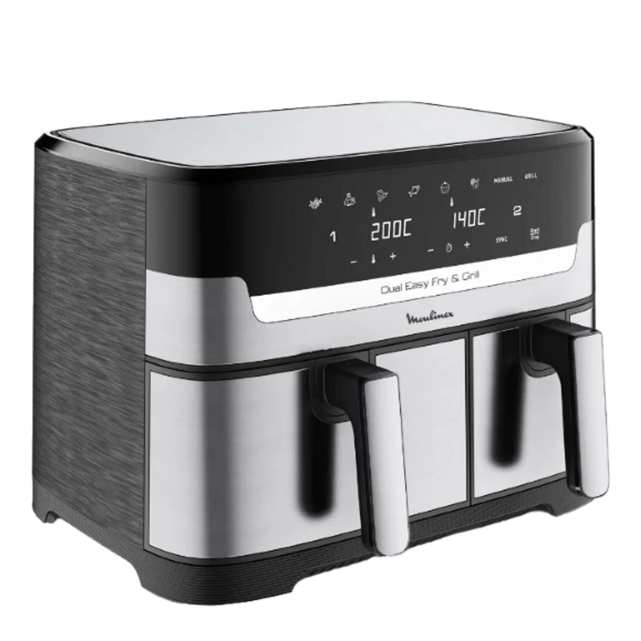 Moulinex Airfryer Dual Easy Fry & Grill EZ905D20 image