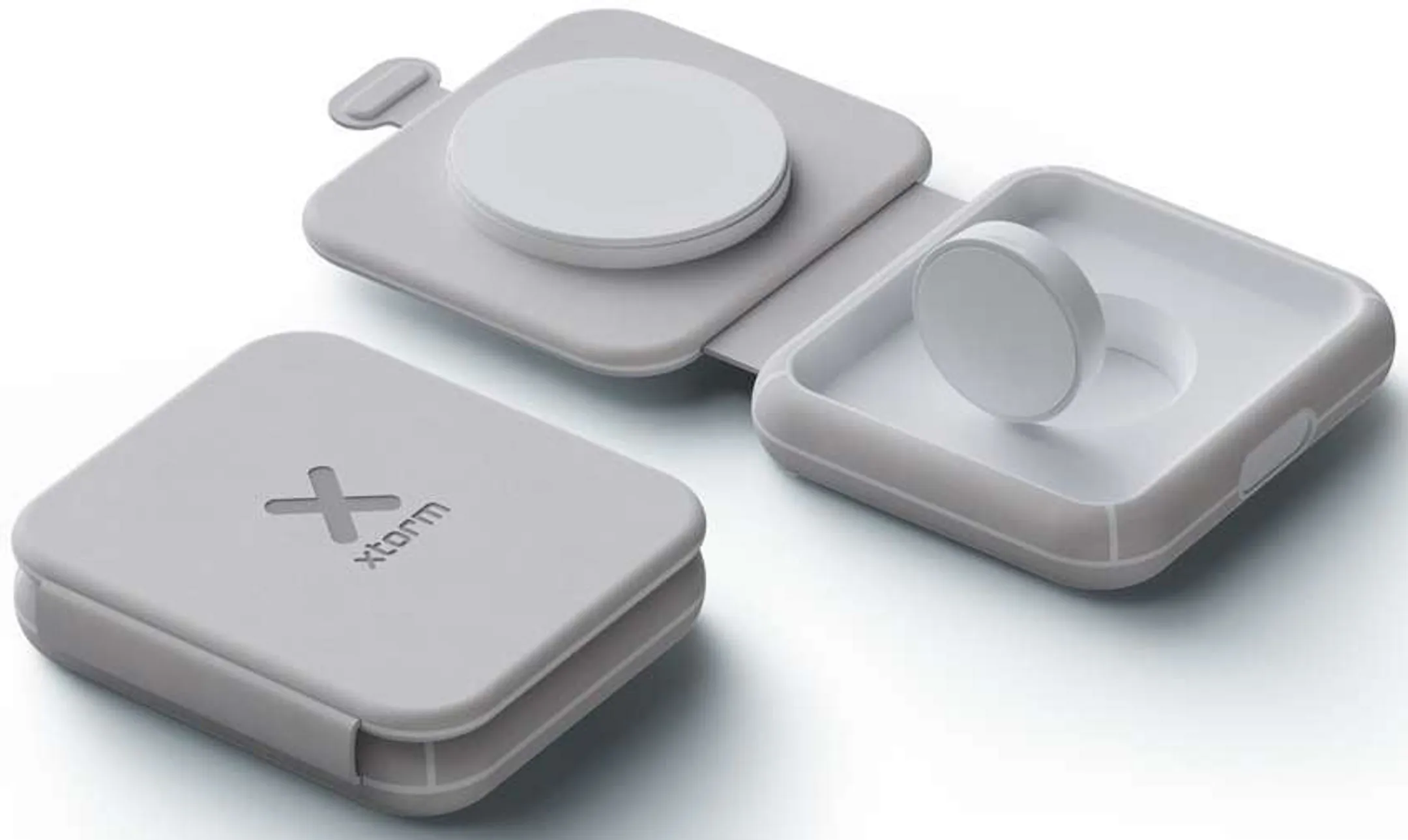 Foldable Wireless Travel Charger 2-in-1 - XWF21