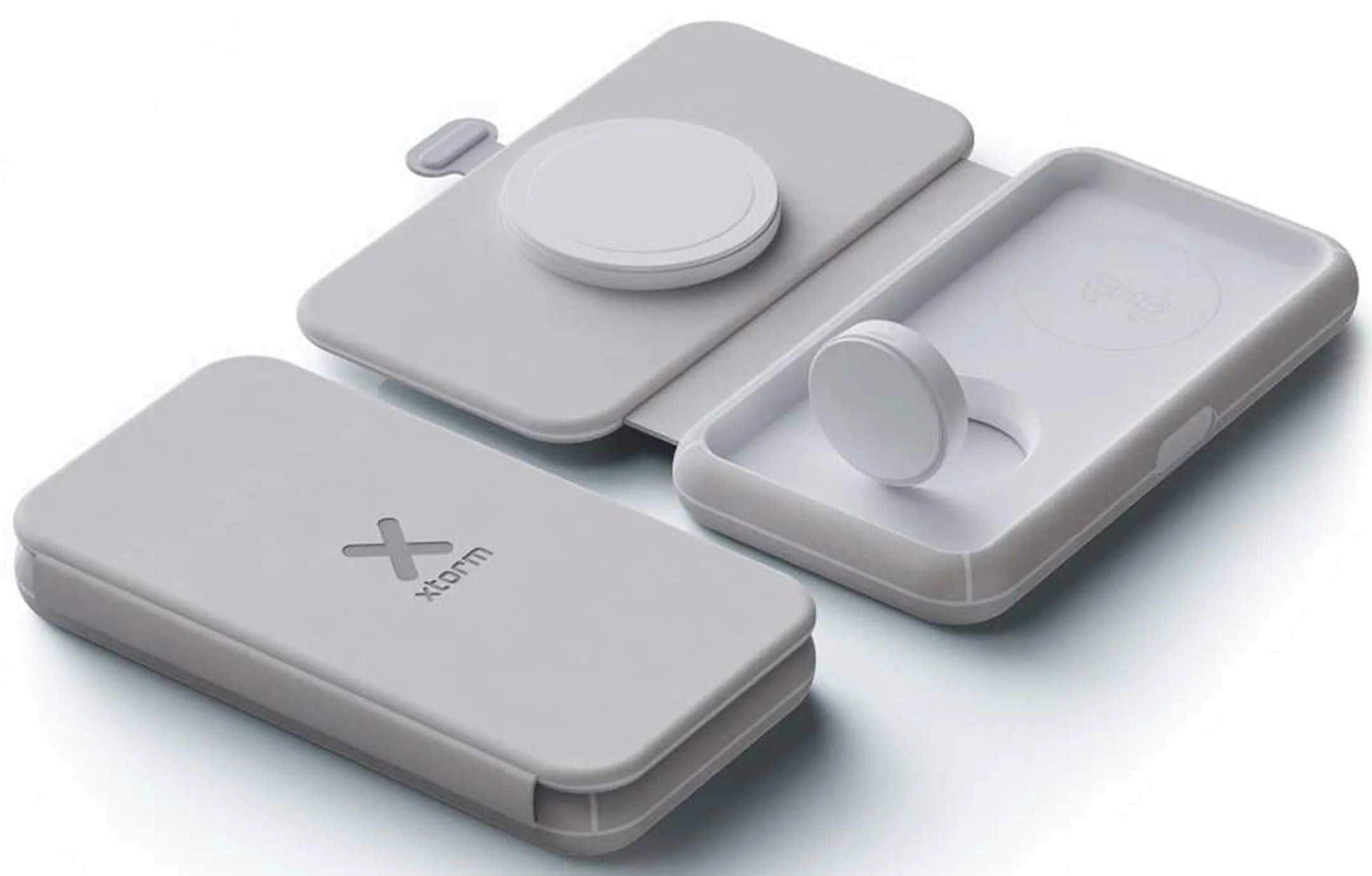 Foldable Wireless Travel Charger 3-in-1 - XWF31