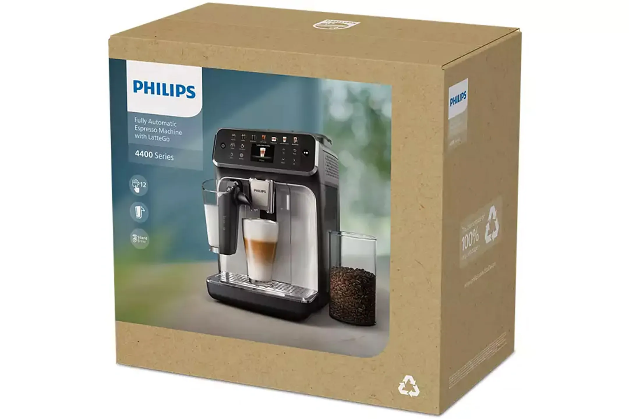 Philips Automatic espresso machine Series 4400 EP4449/70 image